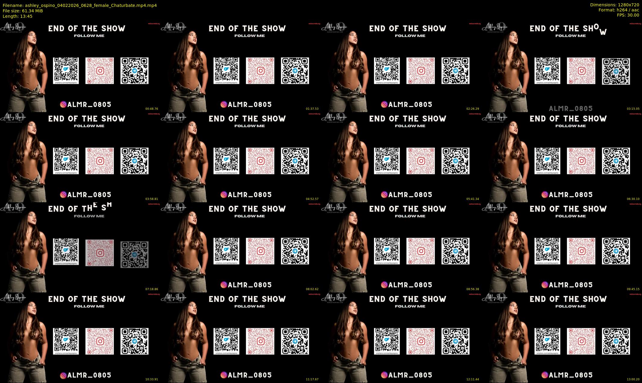 ashley_ospino — 14 minute Chaturbate couple cam show recording, 720p, Feb 4, 2026