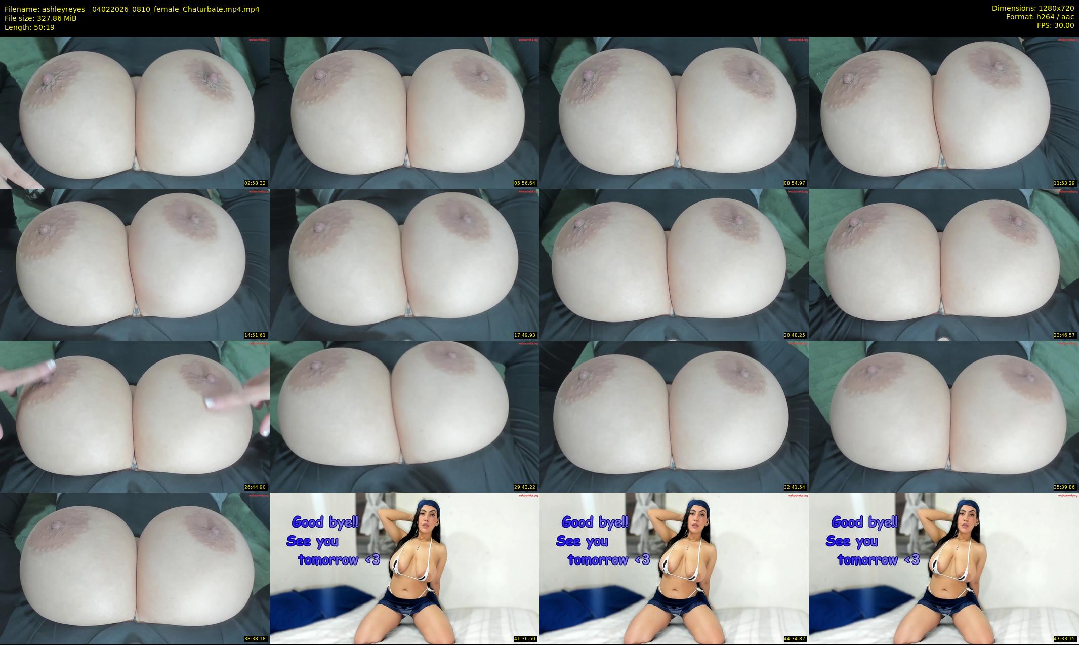 ashleyreyes_ — 51 minute Chaturbate female cam show recording, 720p, Feb 4, 2026