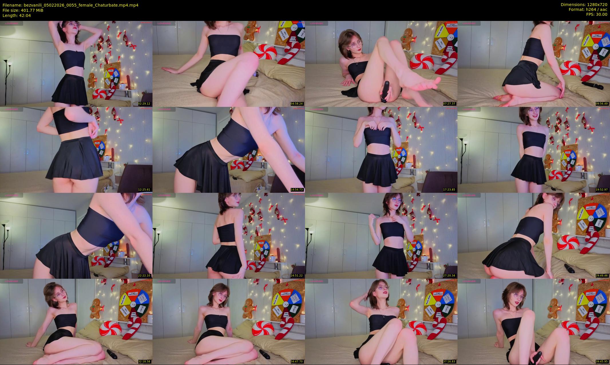 bezvanili — 43 minute Chaturbate female cam show recording, 720p, Feb 5, 2026