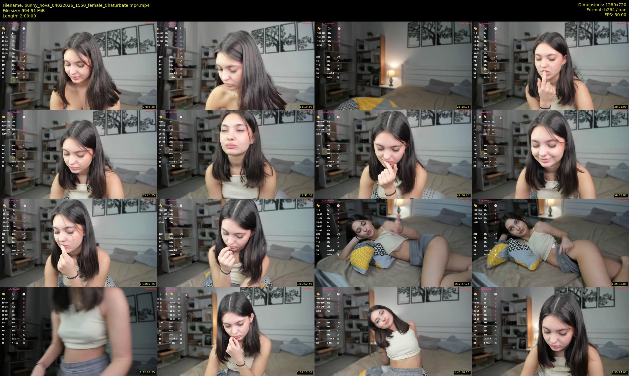 bunny_nova — 120 minute Chaturbate female cam show recording, 720p, Feb 4, 2026