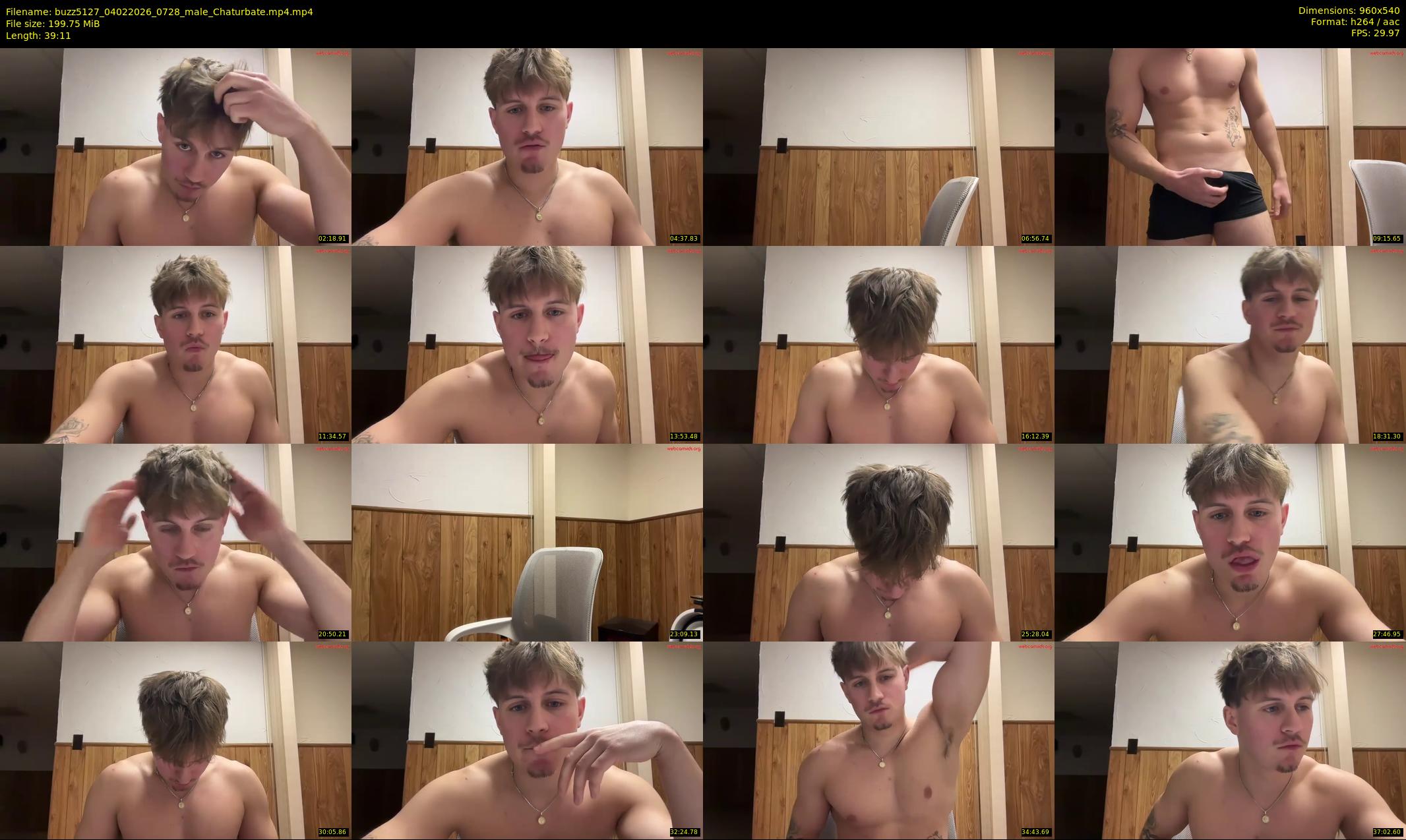 buzz5127 — 40 minute Chaturbate male cam show recording, 480p, Feb 4, 2026