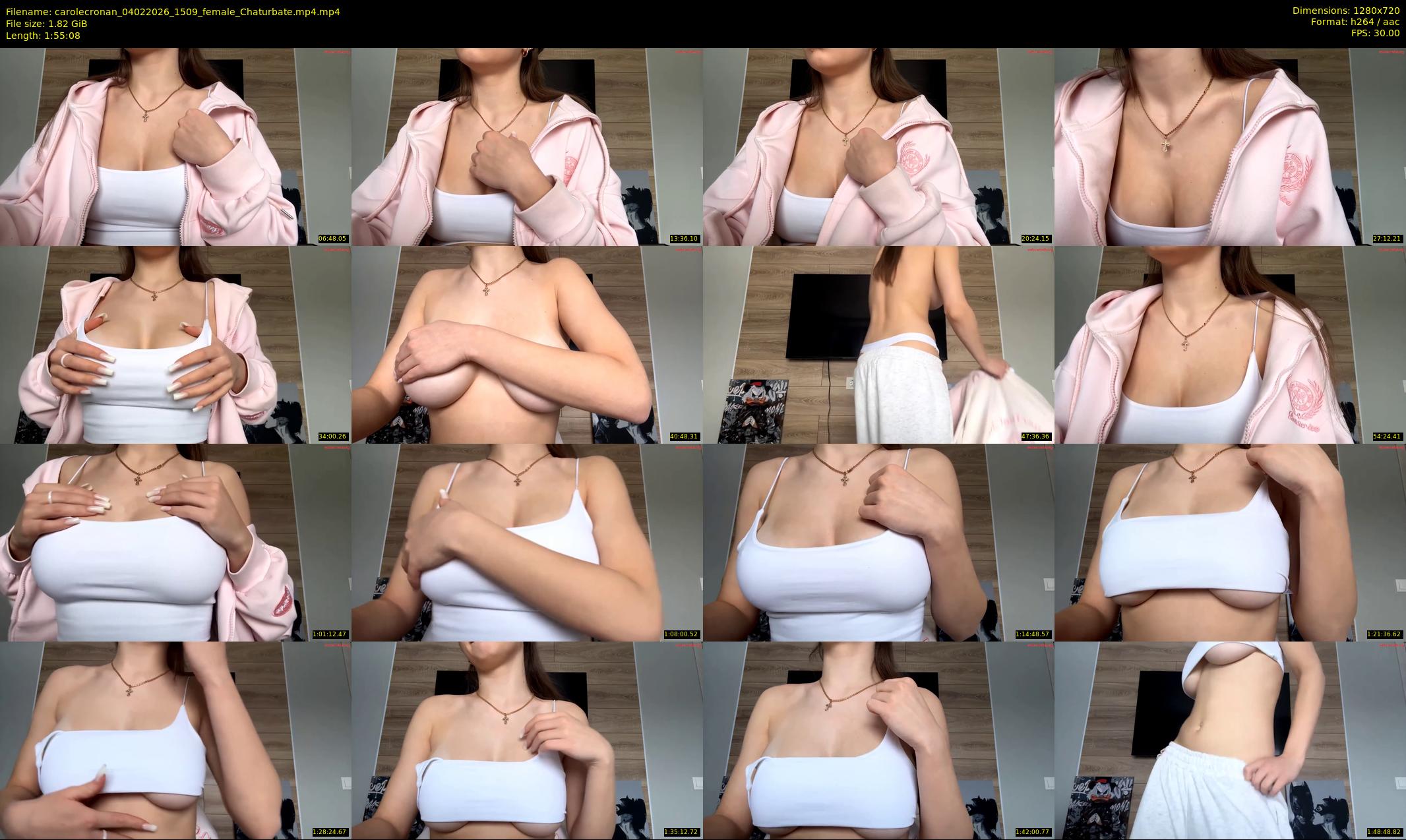 carolecronan — 116 minute Chaturbate female cam show recording, 720p, Feb 4, 2026