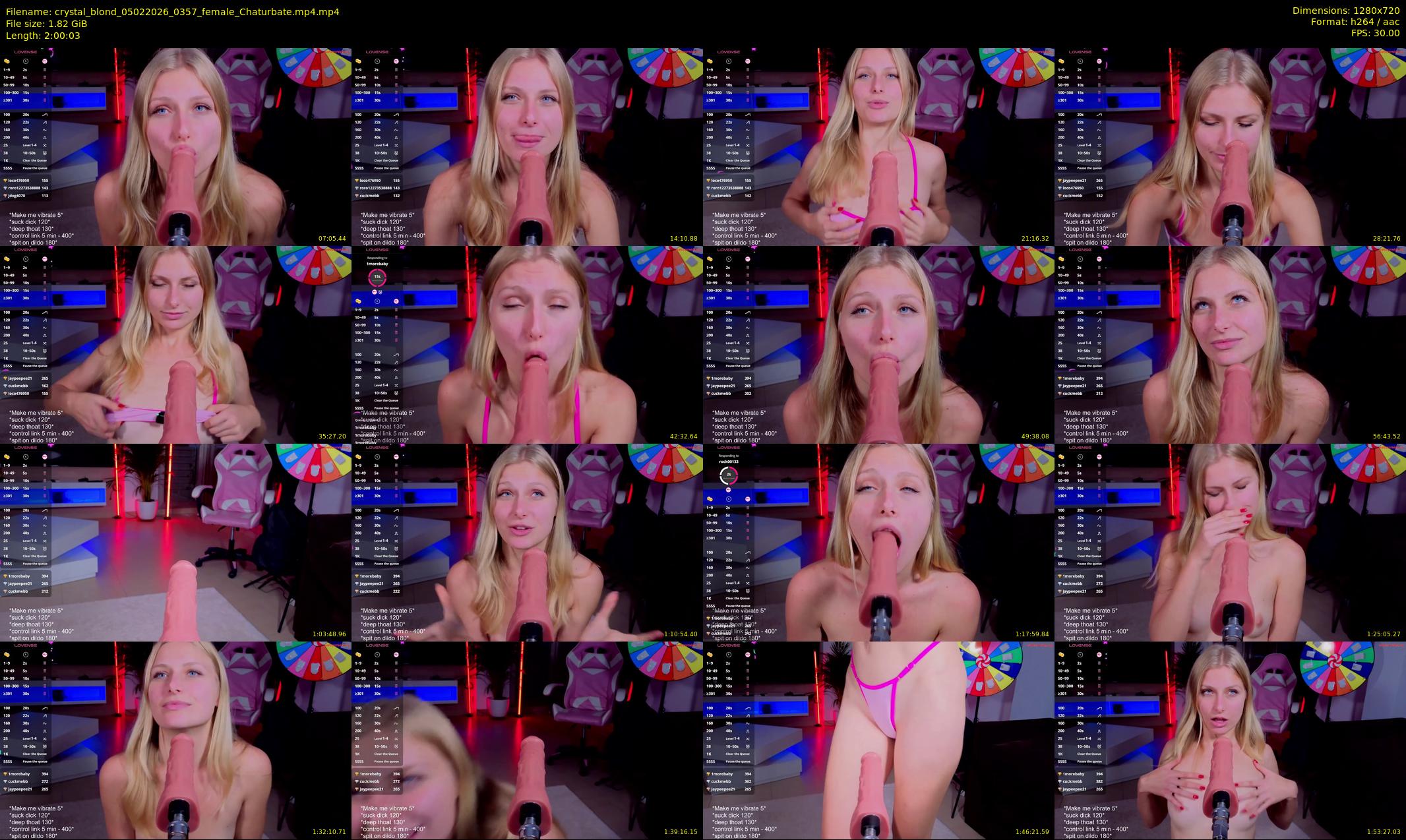crystal_blond — 121 minute Chaturbate female cam show recording, 720p, Feb 5, 2026