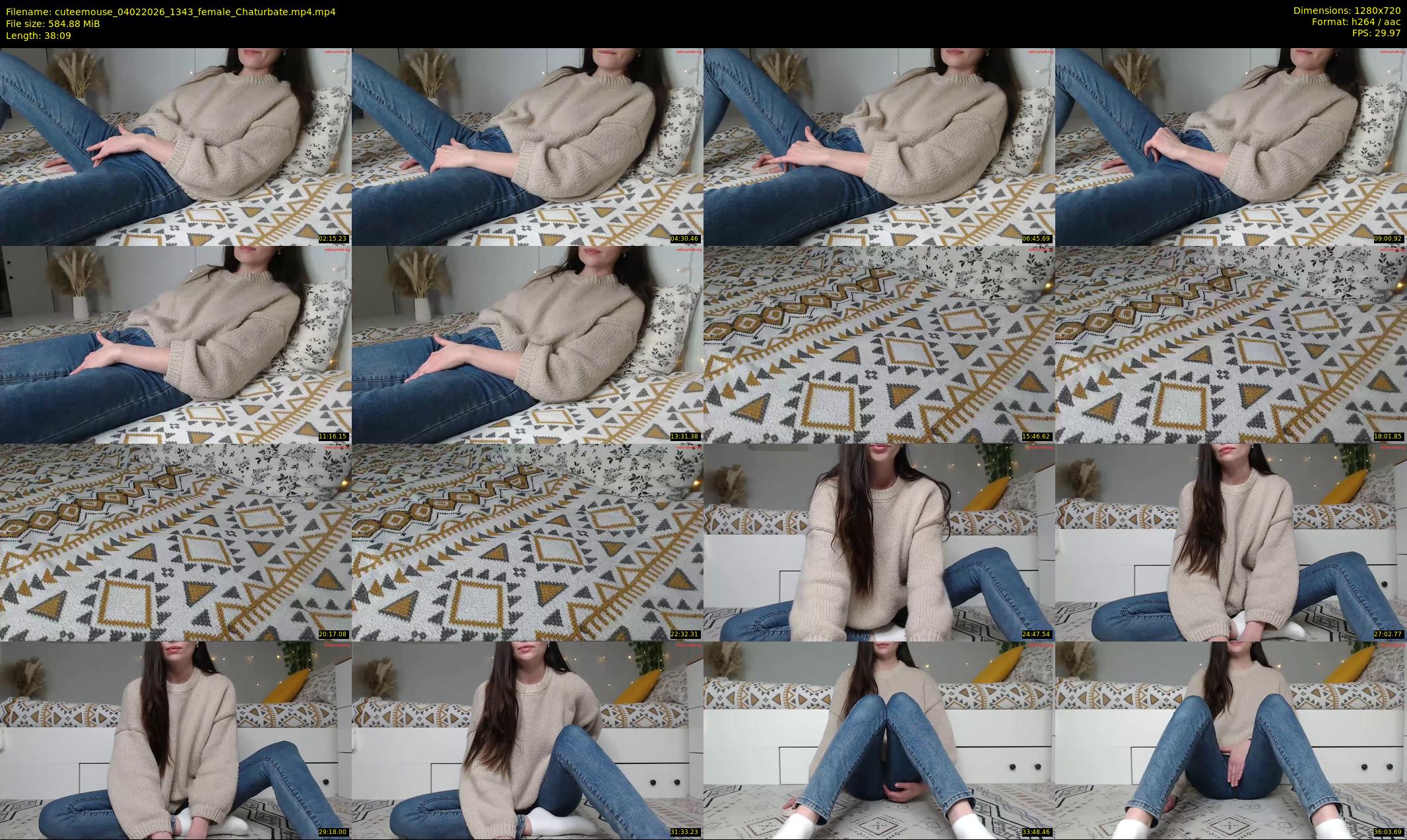 cuteemouse — 39 minute Chaturbate female cam show recording, 720p, Feb 4, 2026
