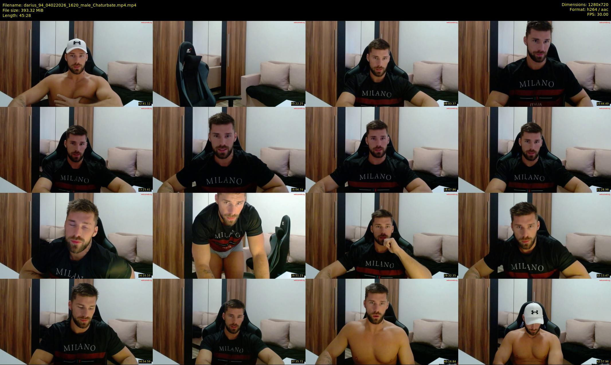 darius_94 — 46 minute Chaturbate male cam show recording, 720p, Feb 4, 2026