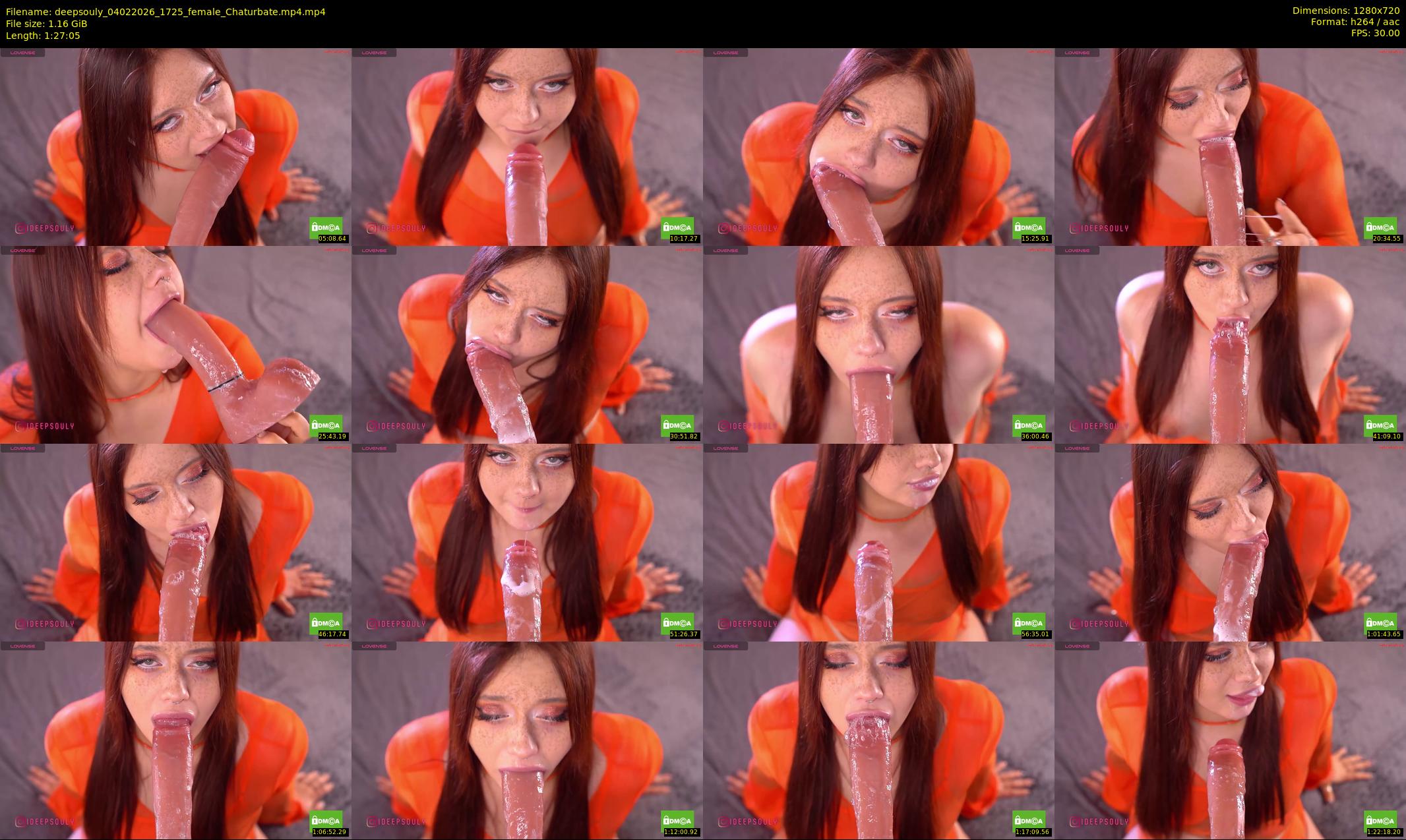 deepsouly — 88 minute Chaturbate female cam show recording, 720p, Feb 4, 2026