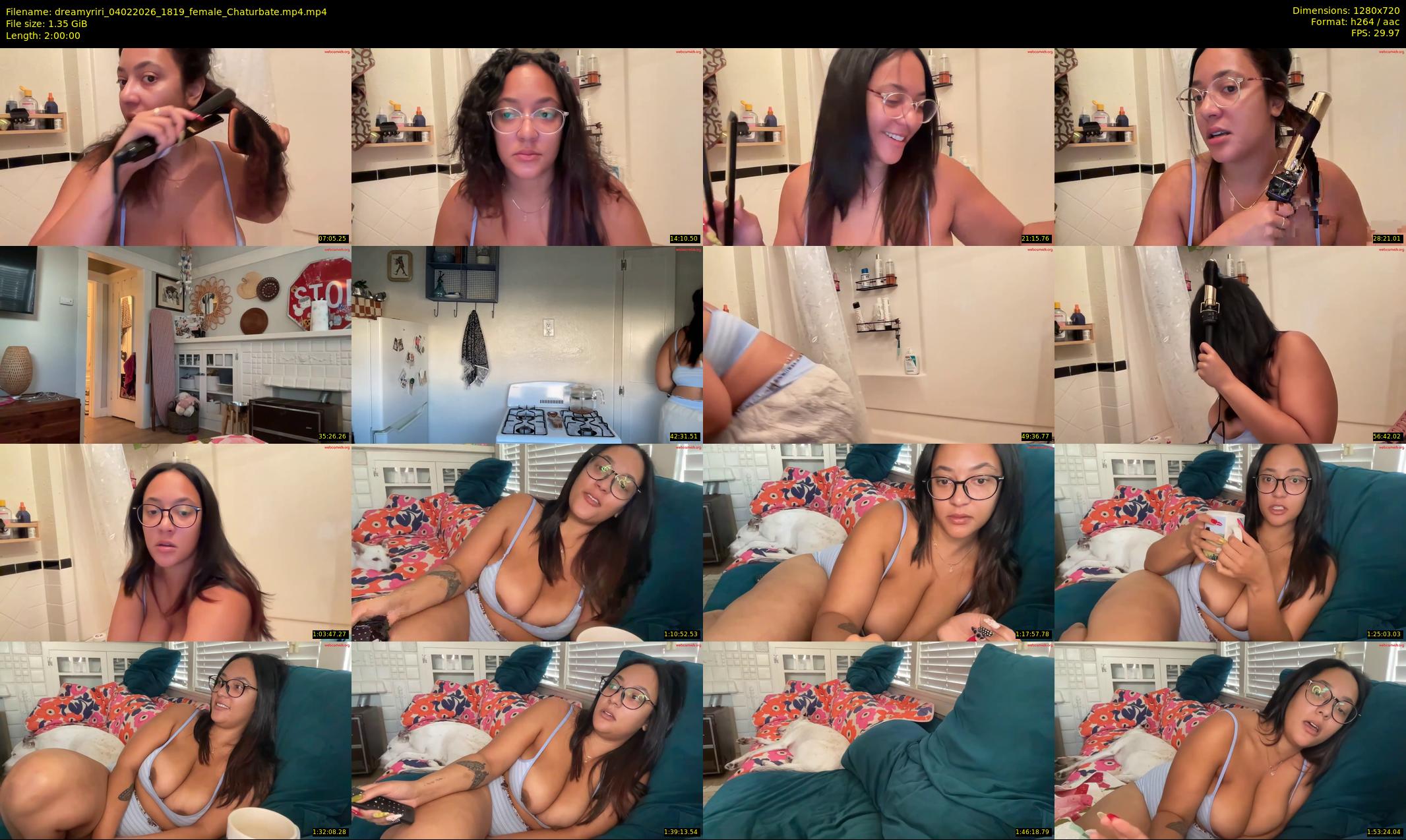 dreamyriri — 120 minute Chaturbate female cam show recording, 720p, Feb 4, 2026