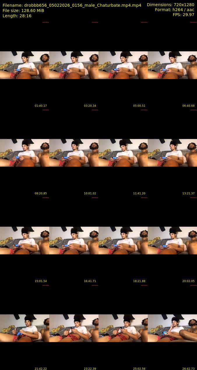 drobbb656 — 29 minute Chaturbate male cam show recording, 1080p, Feb 5, 2026