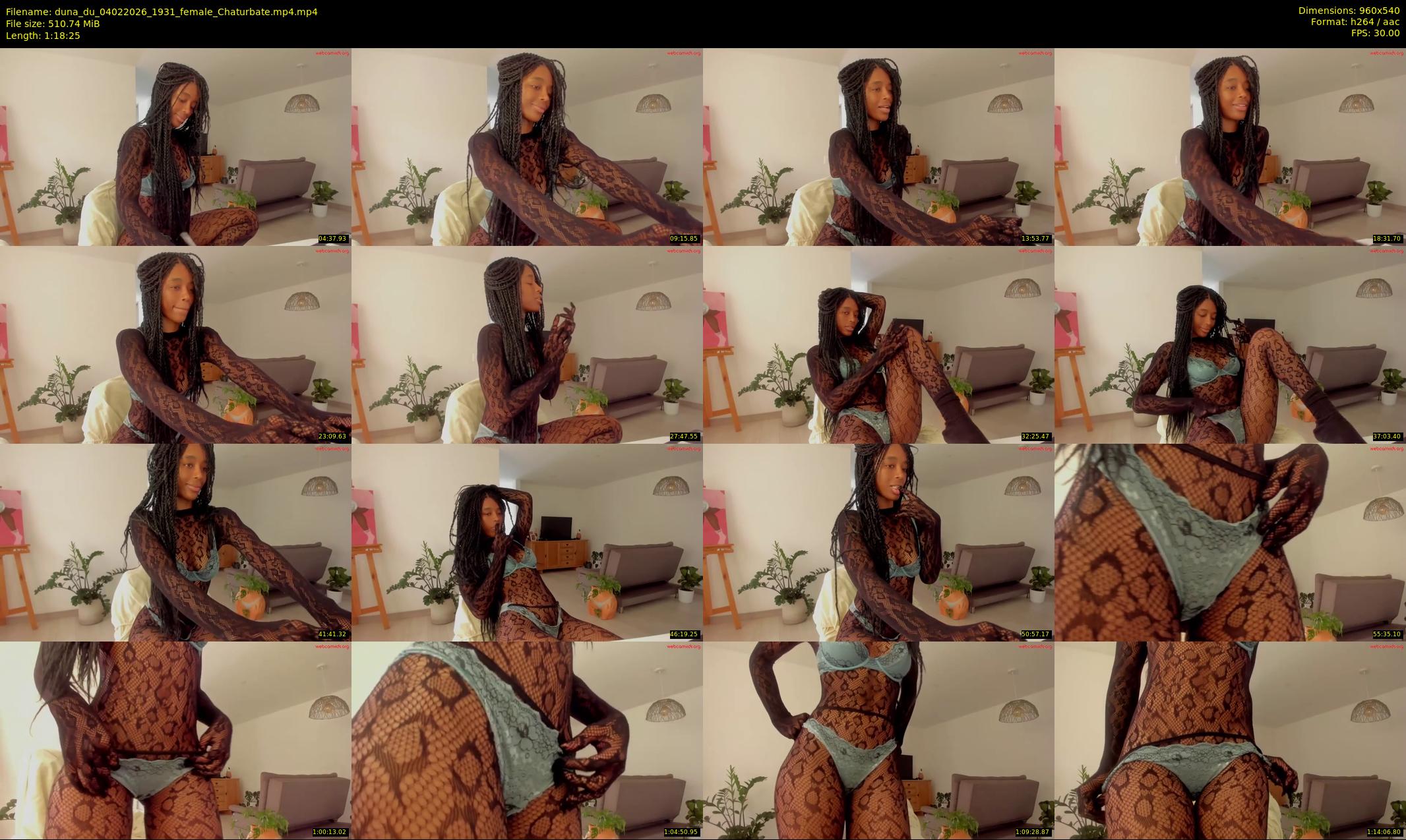 duna_du — 79 minute Chaturbate female cam show recording, 480p, Feb 4, 2026