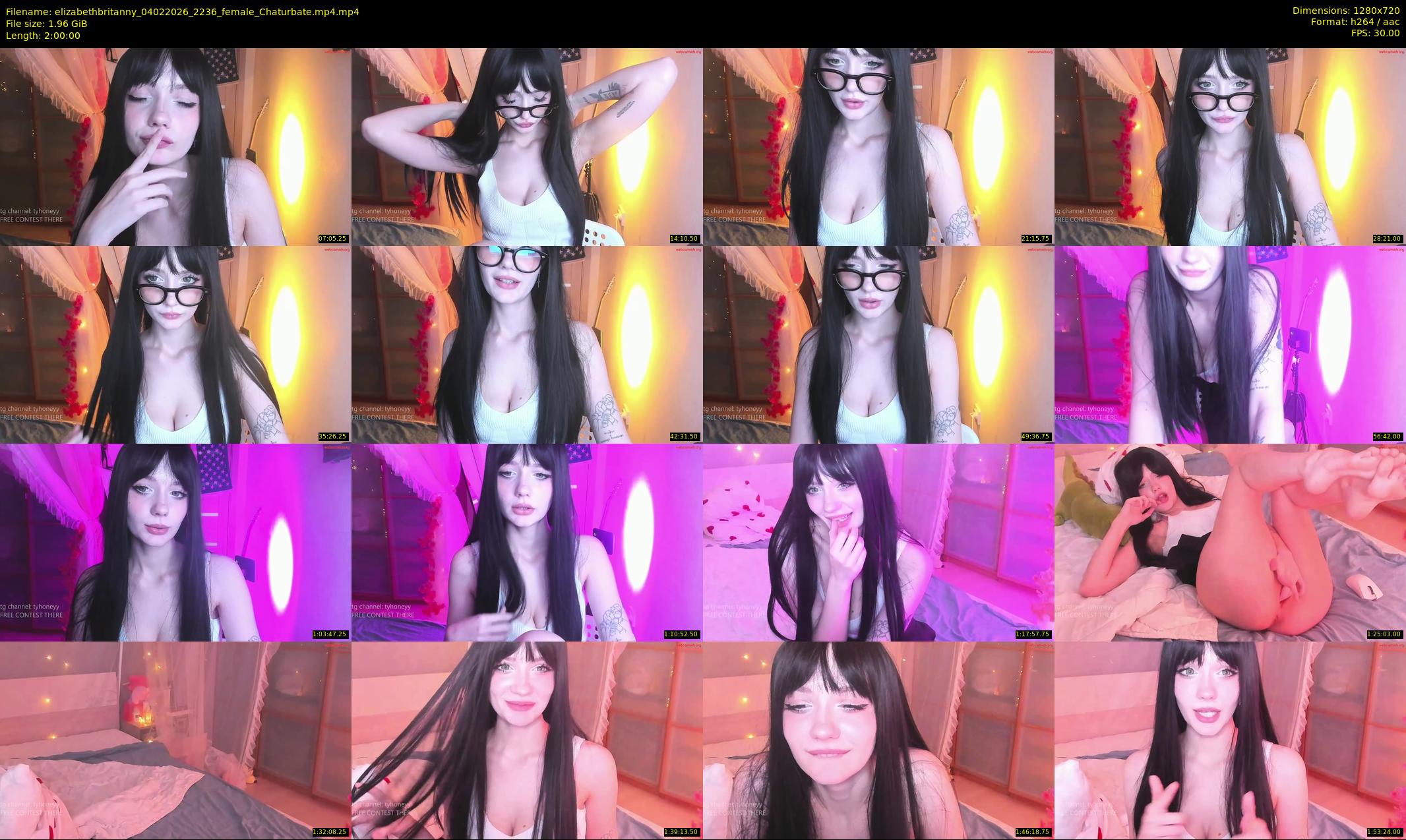 elizabethbritanny — 120 minute Chaturbate female cam show recording, 720p, Feb 4, 2026