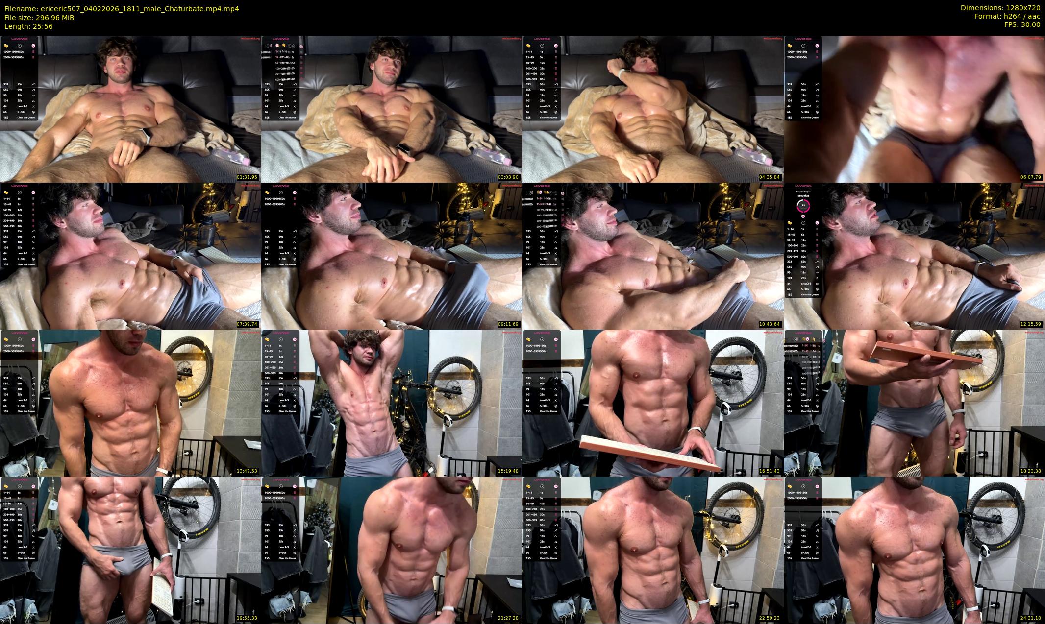 ericeric507 — 26 minute Chaturbate male cam show recording, 720p, Feb 4, 2026