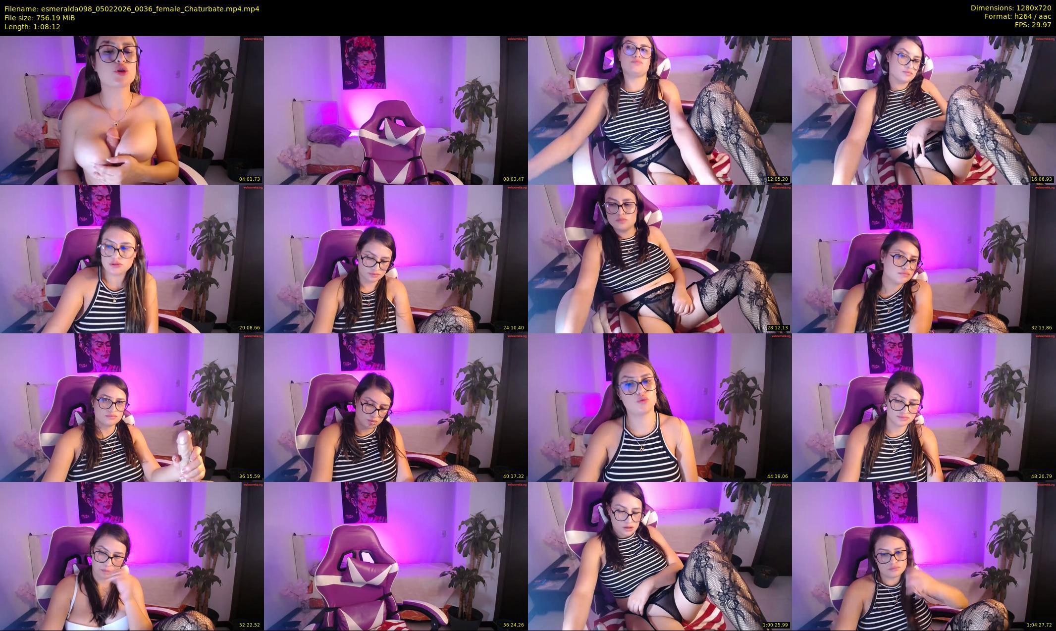 esmeralda098 — 69 minute Chaturbate female cam show recording, 720p, Feb 5, 2026