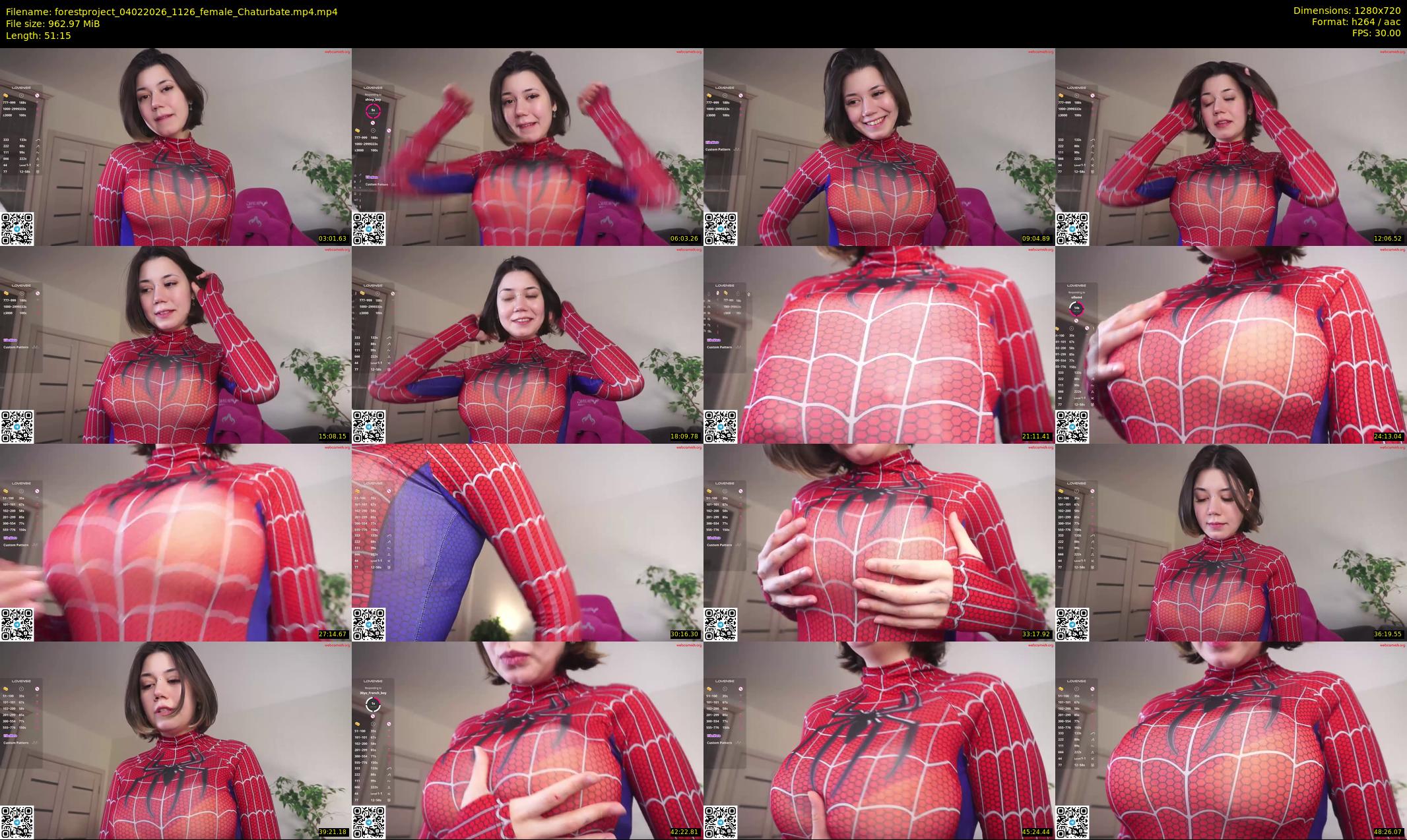 forestproject — 52 minute Chaturbate female cam show recording, 720p, Feb 4, 2026
