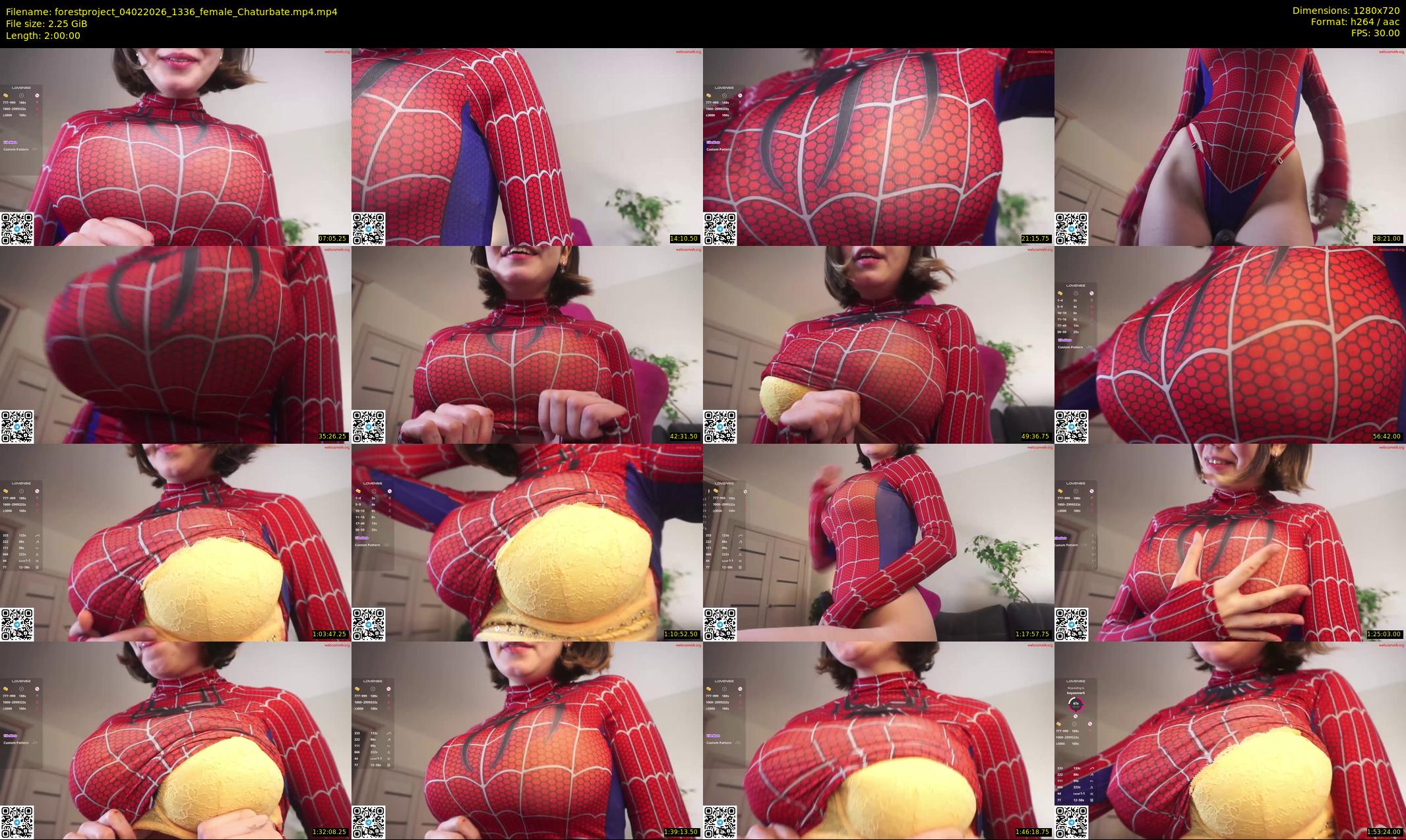 forestproject — 120 minute Chaturbate female cam show recording, 720p, Feb 4, 2026