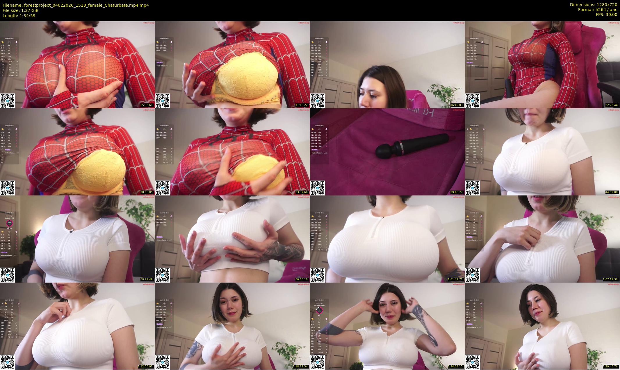 forestproject — 95 minute Chaturbate female cam show recording, 720p, Feb 4, 2026