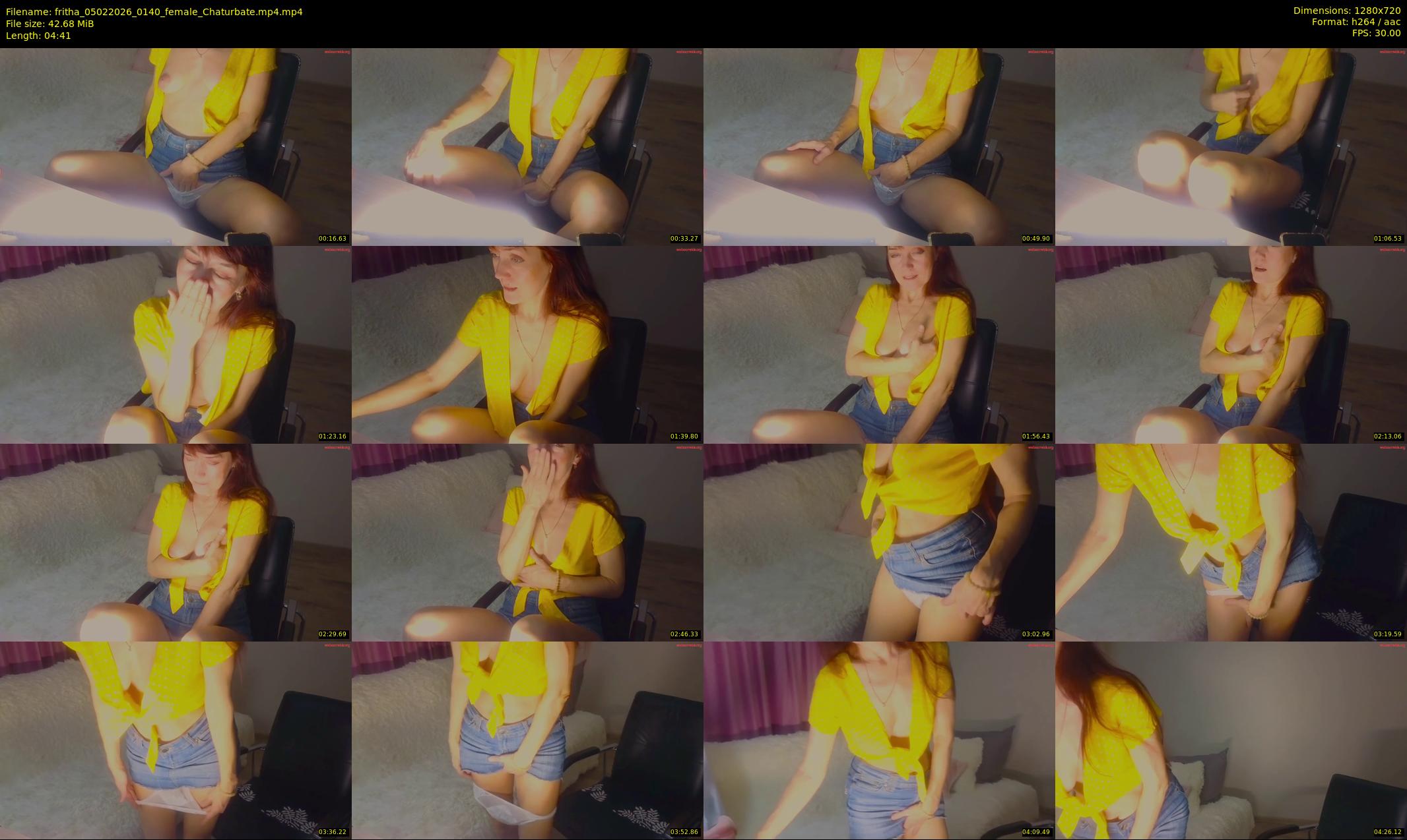 fritha — 5 minute Chaturbate female cam show recording, 720p, Feb 5, 2026