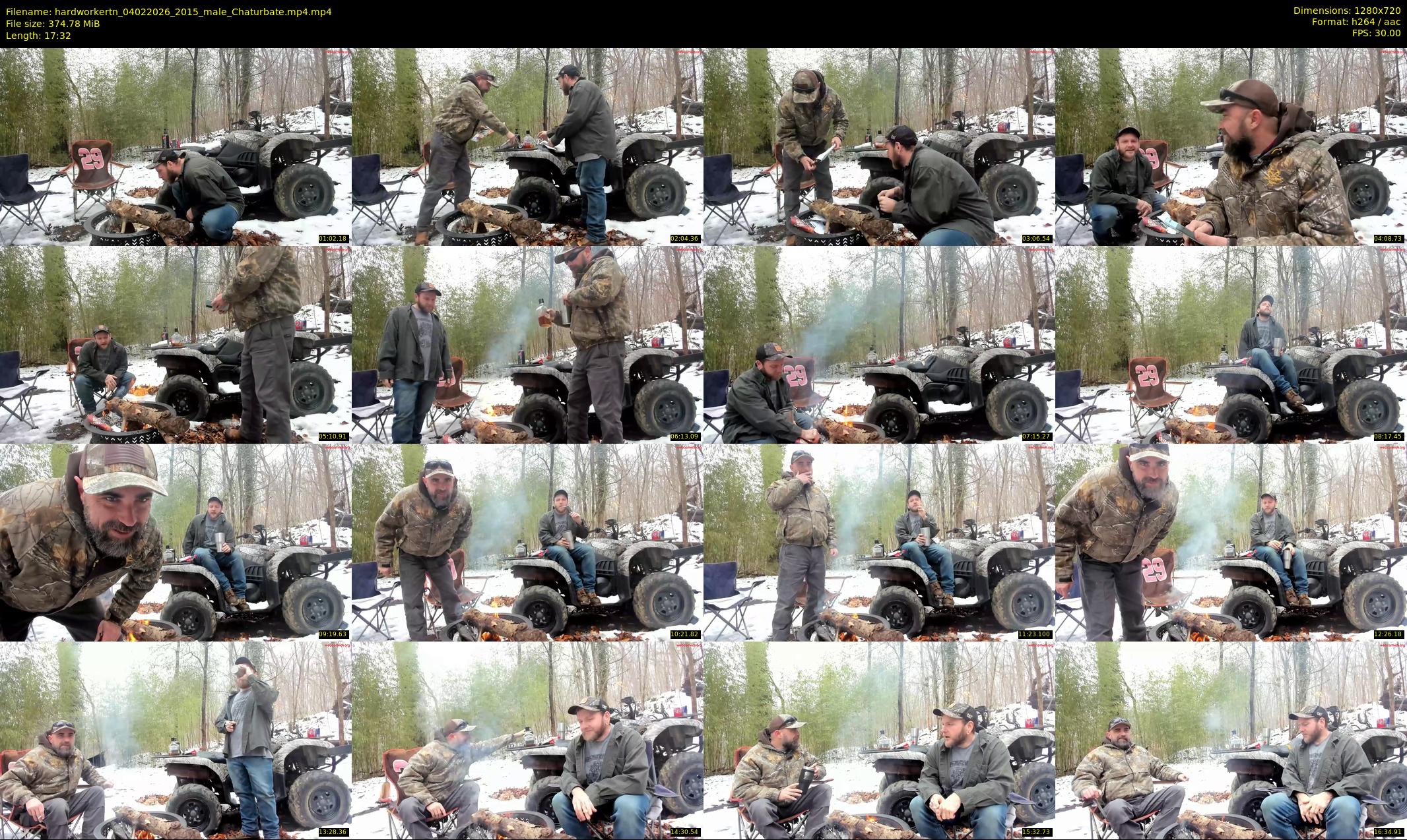 hardworkertn — 18 minute Chaturbate male cam show recording, 720p, Feb 4, 2026