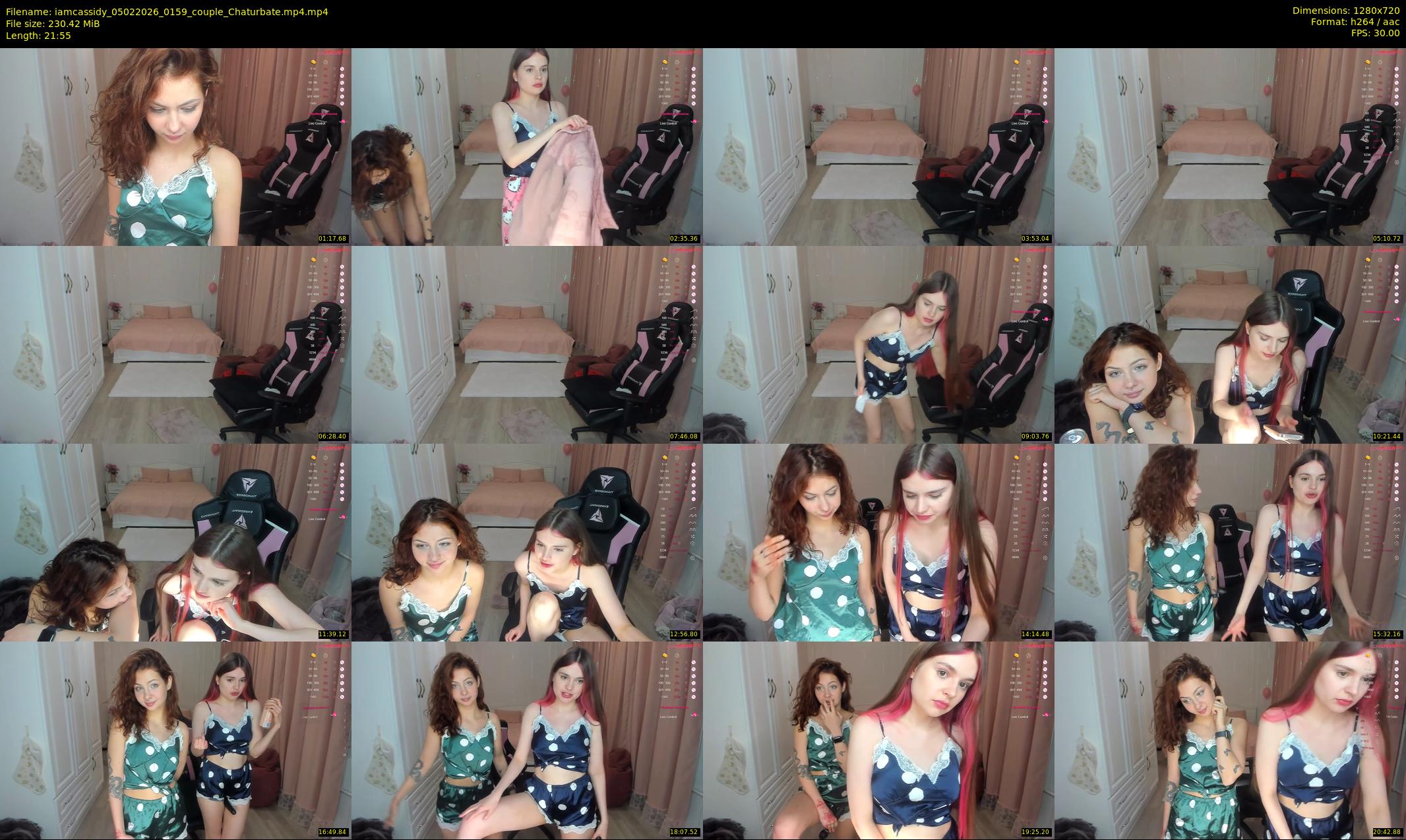 iamcassidy — 22 minute Chaturbate female cam show recording, 720p, Feb 5, 2026