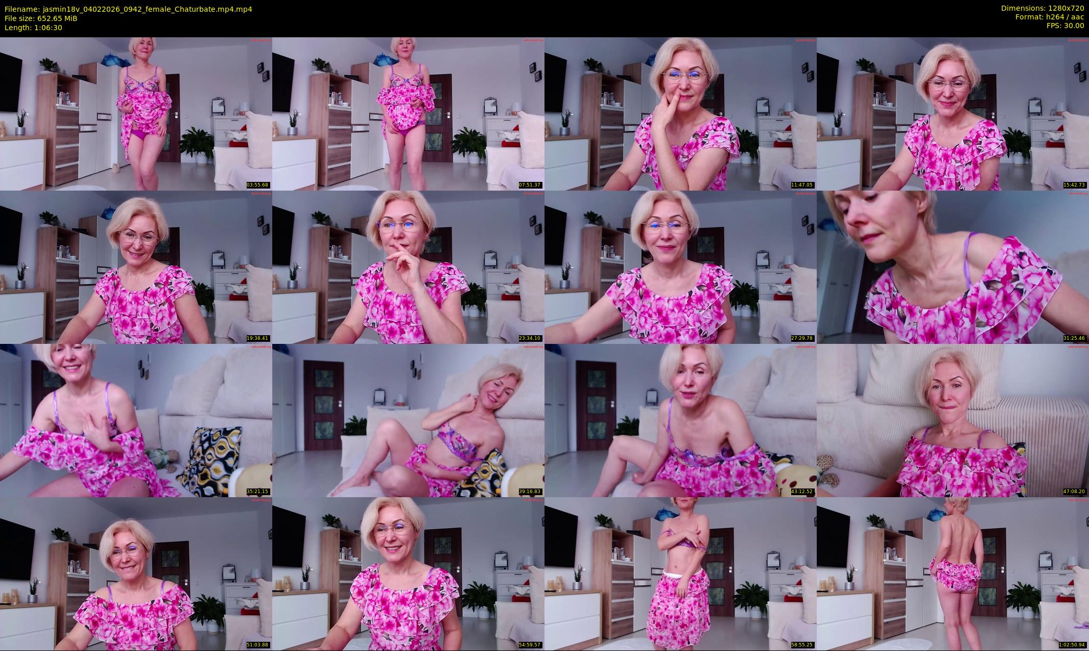 jasmin18v — 67 minute Chaturbate female cam show recording, 720p, Feb 4, 2026