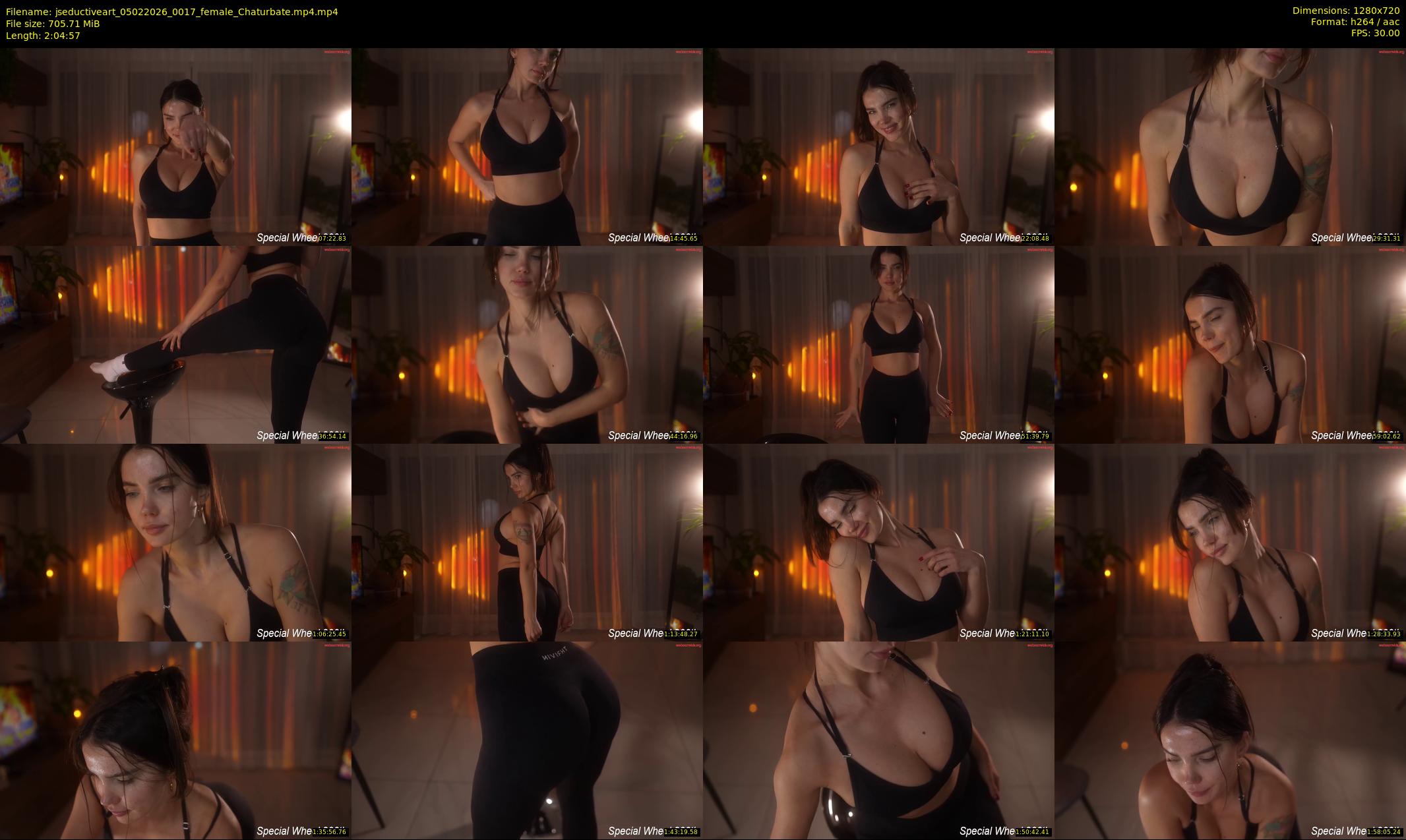 jseductiveart — 125 minute Chaturbate female cam show recording, 720p, Feb 5, 2026