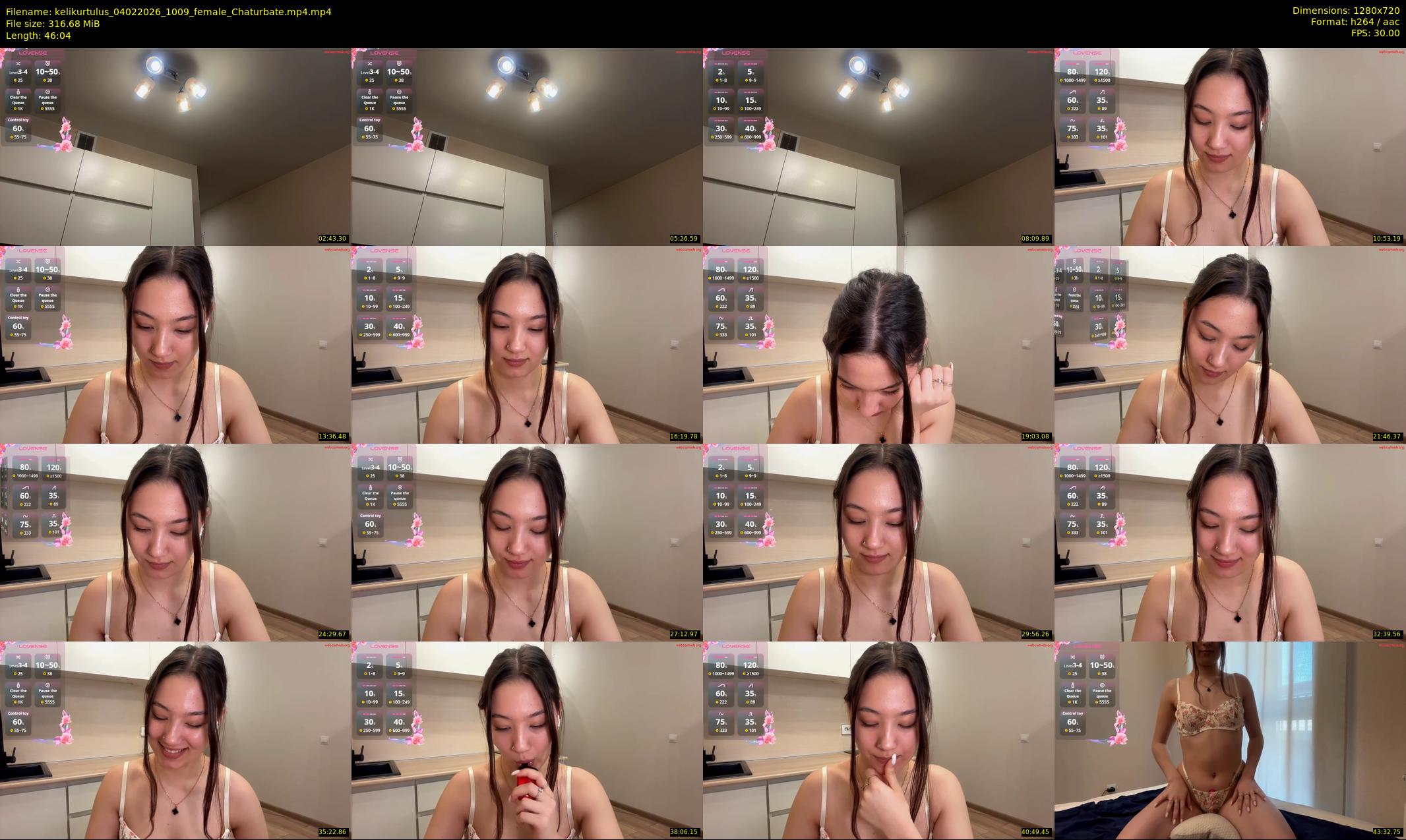 kelikurtulus — 47 minute Chaturbate female cam show recording, 720p, Feb 4, 2026