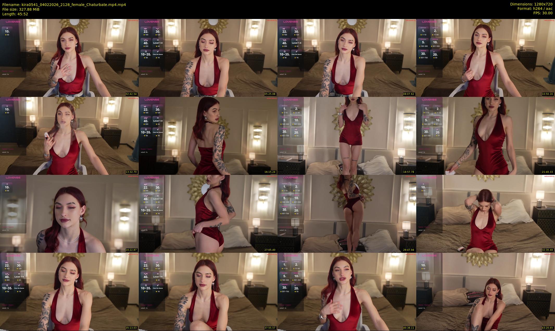 kira0541 — 46 minute Chaturbate couple cam show recording, 720p, Feb 4, 2026