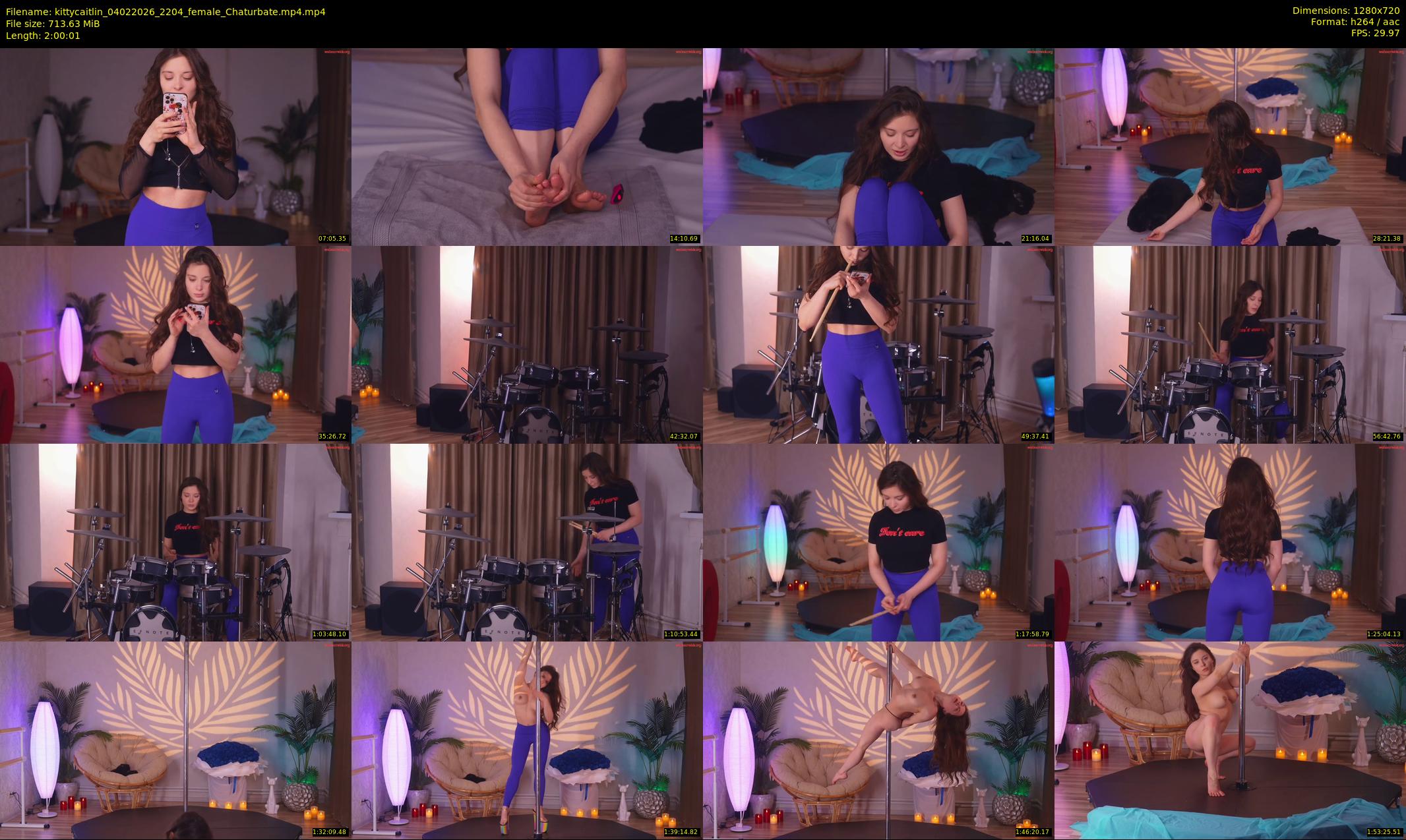 kittycaitlin — 121 minute Chaturbate female cam show recording, 720p, Feb 4, 2026