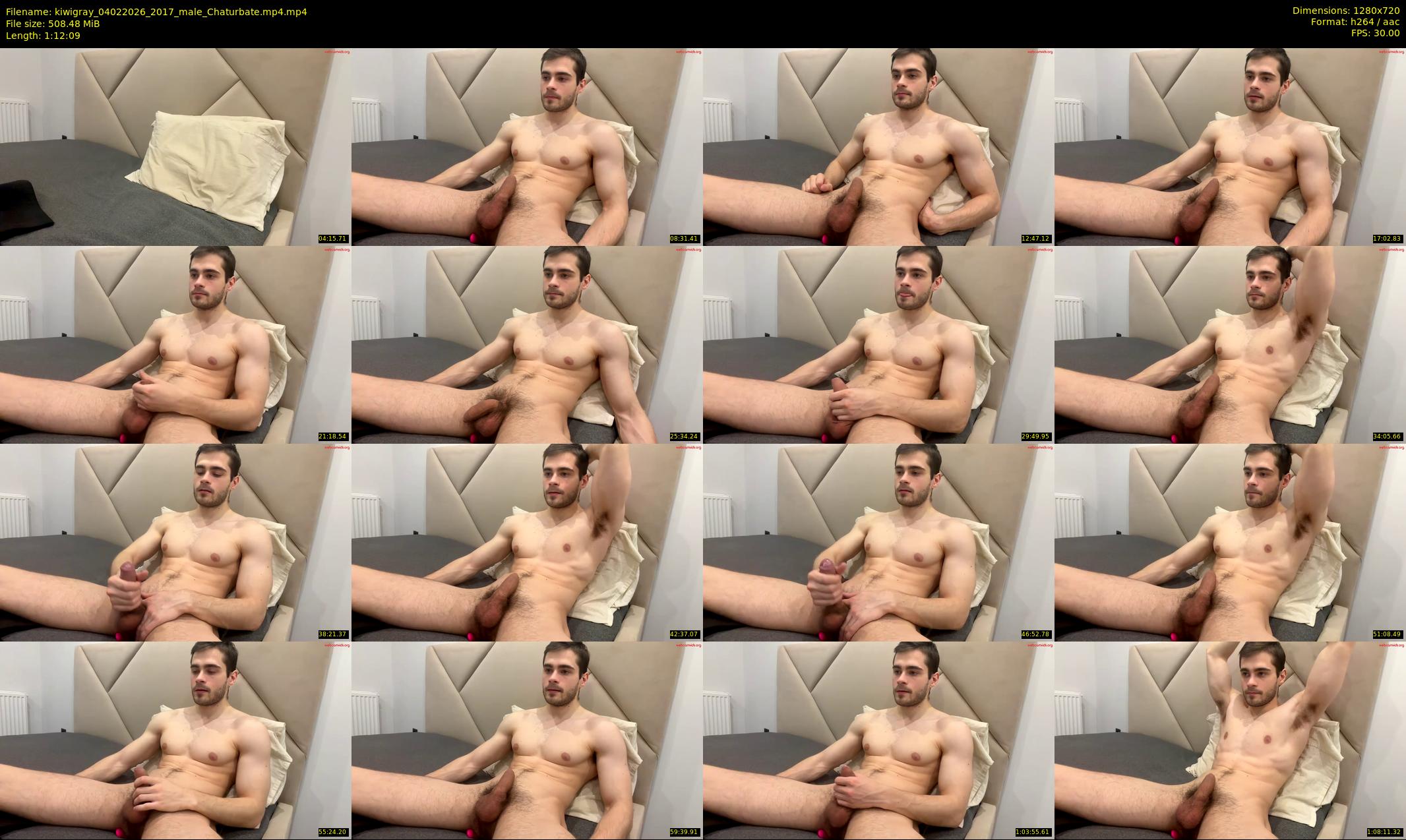 kiwigray — 73 minute Chaturbate male cam show recording, 720p, Feb 4, 2026