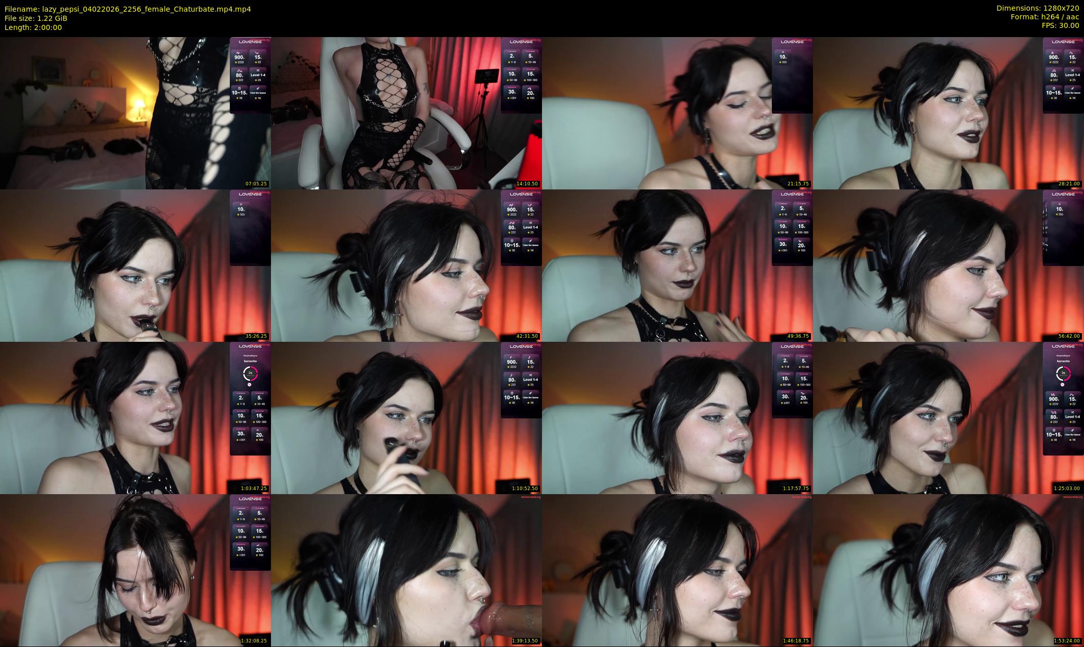 lazy_pepsi — 120 minute Chaturbate female cam show recording, 720p, Feb 4, 2026