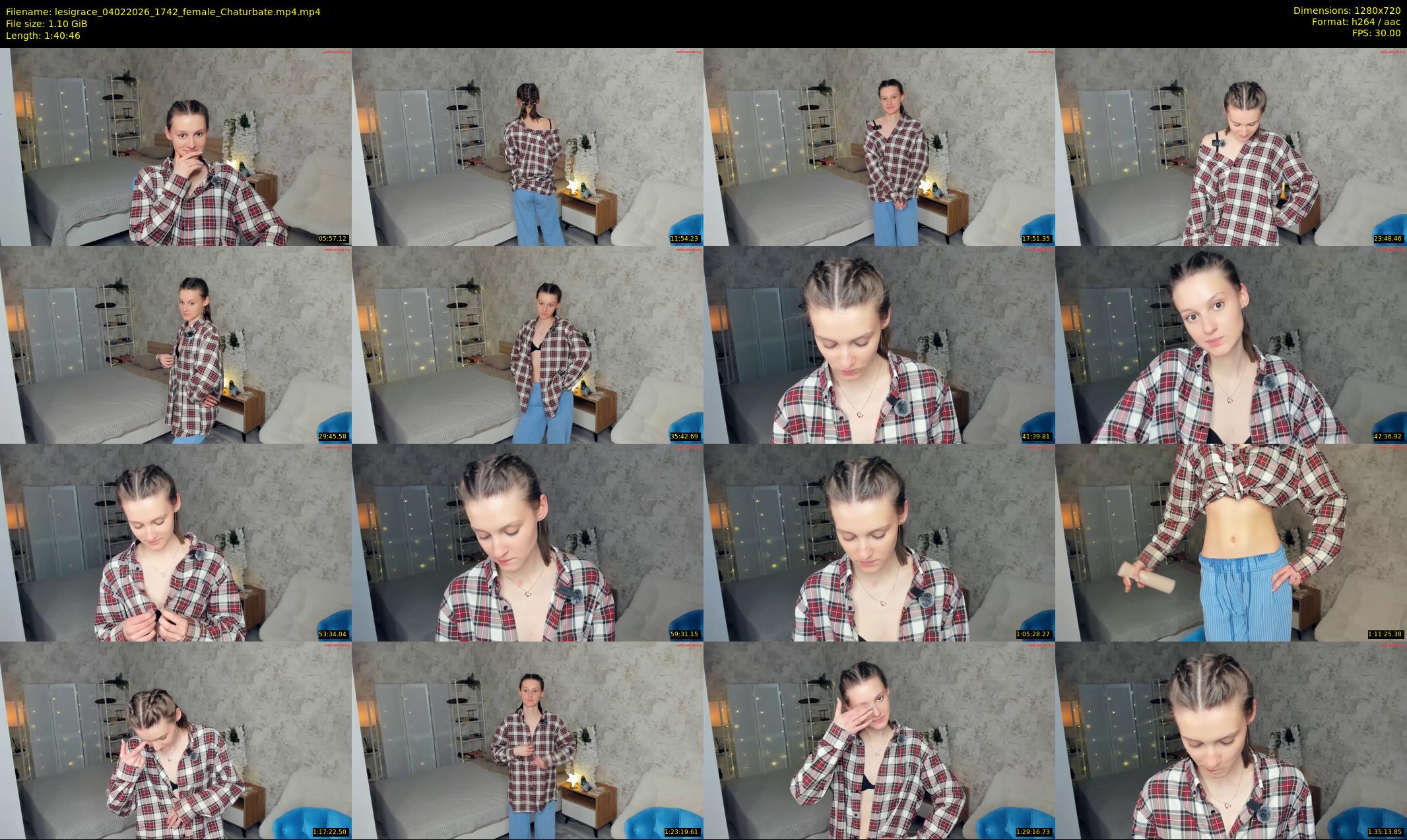 lesigrace — 101 minute Chaturbate female cam show recording, 720p, Feb 4, 2026