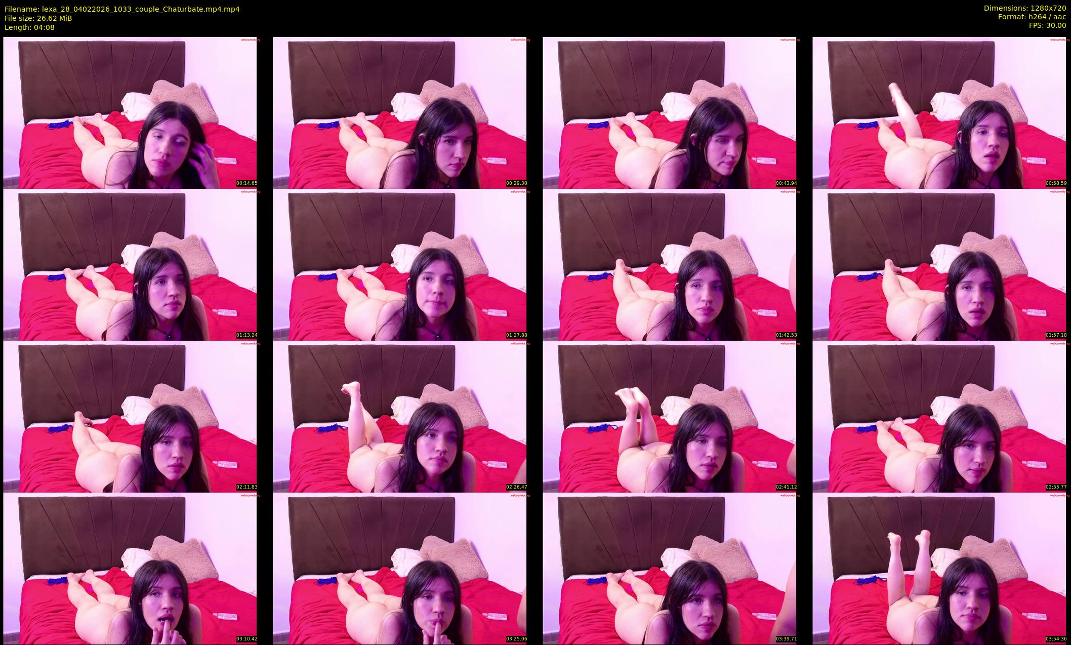 lexa_28 — 5 minute Chaturbate couple cam show recording, 720p, Feb 4, 2026