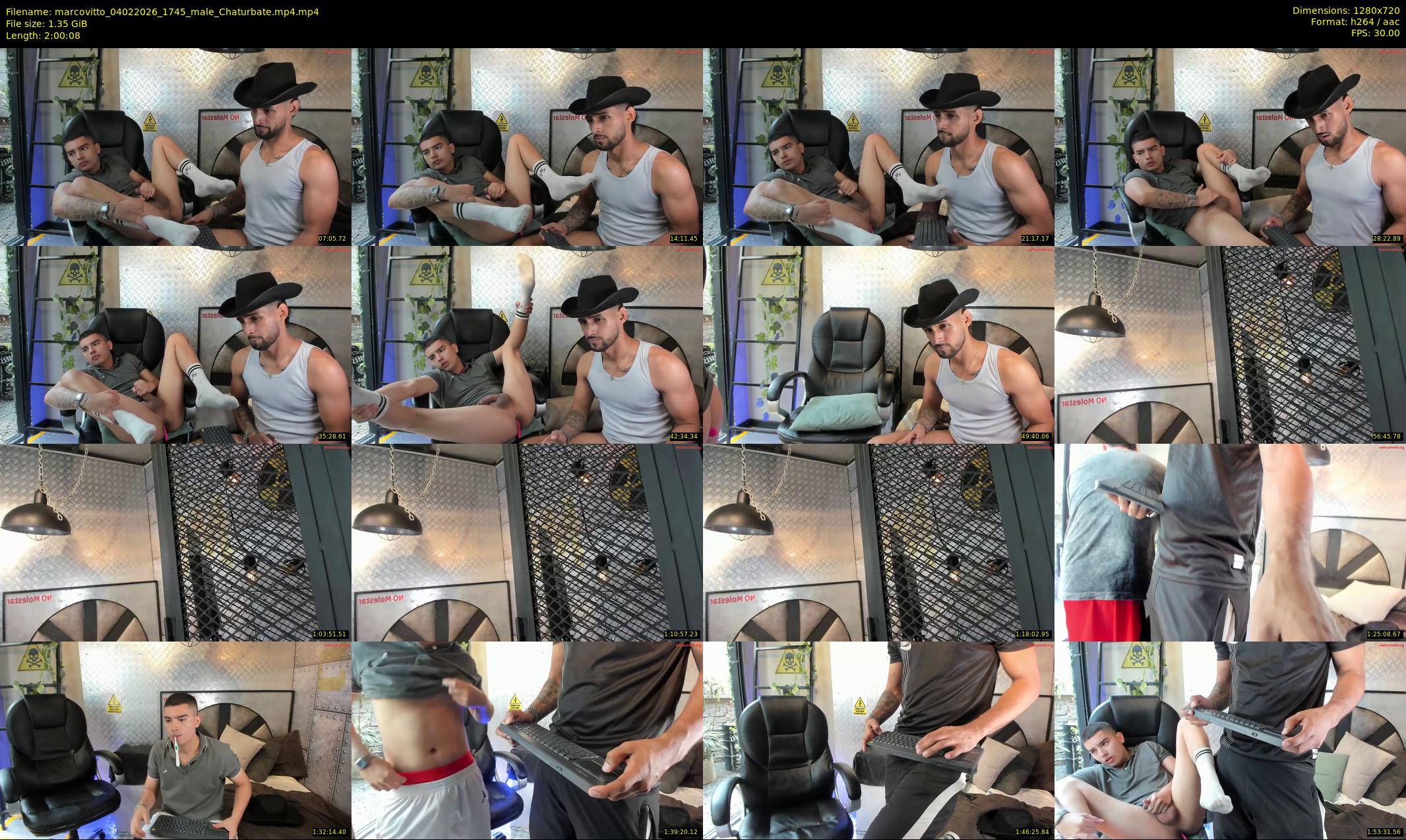 marcovitto — 121 minute Chaturbate couple cam show recording, 720p, Feb 4, 2026