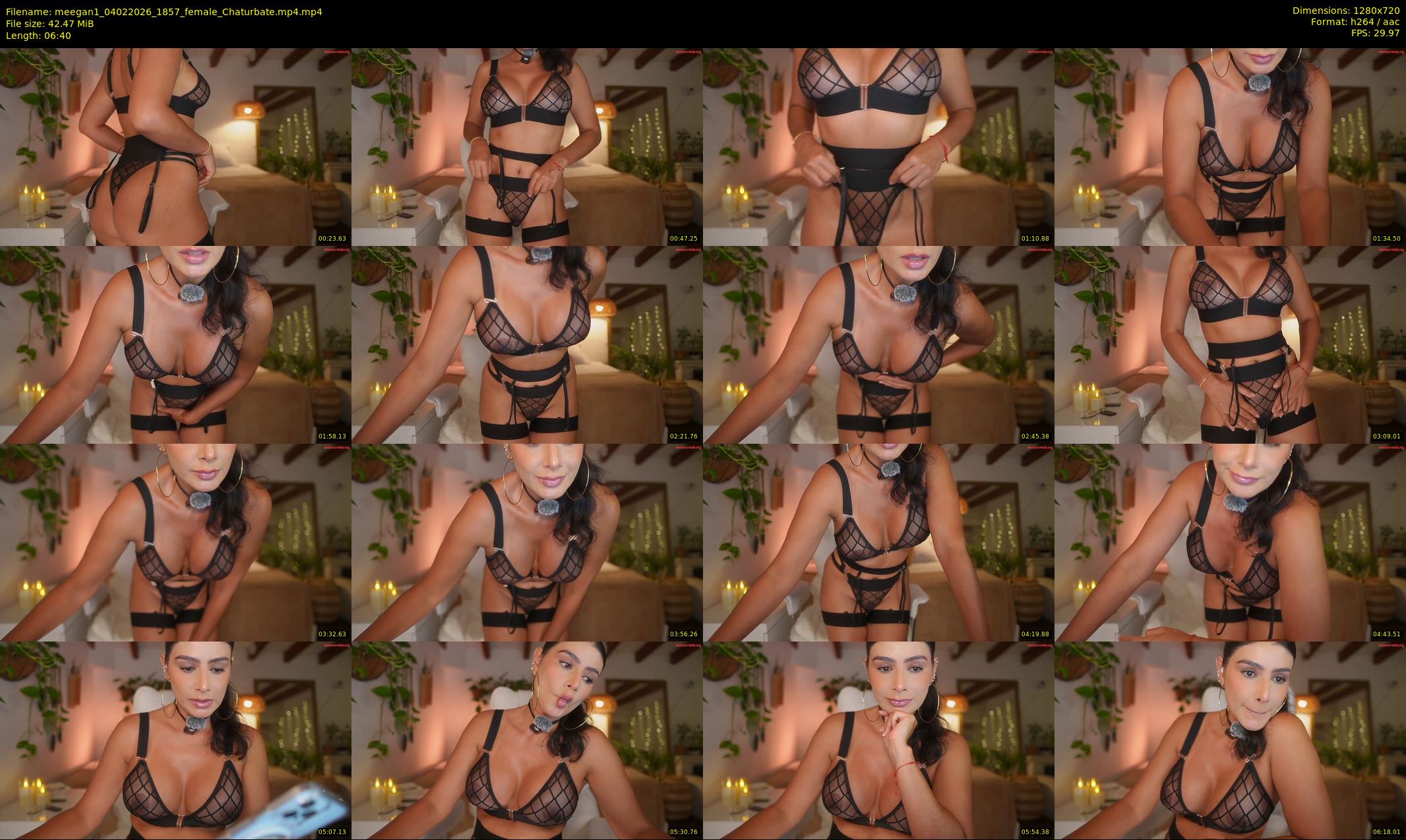 meegan1 — 7 minute Chaturbate female cam show recording, 720p, Feb 4, 2026