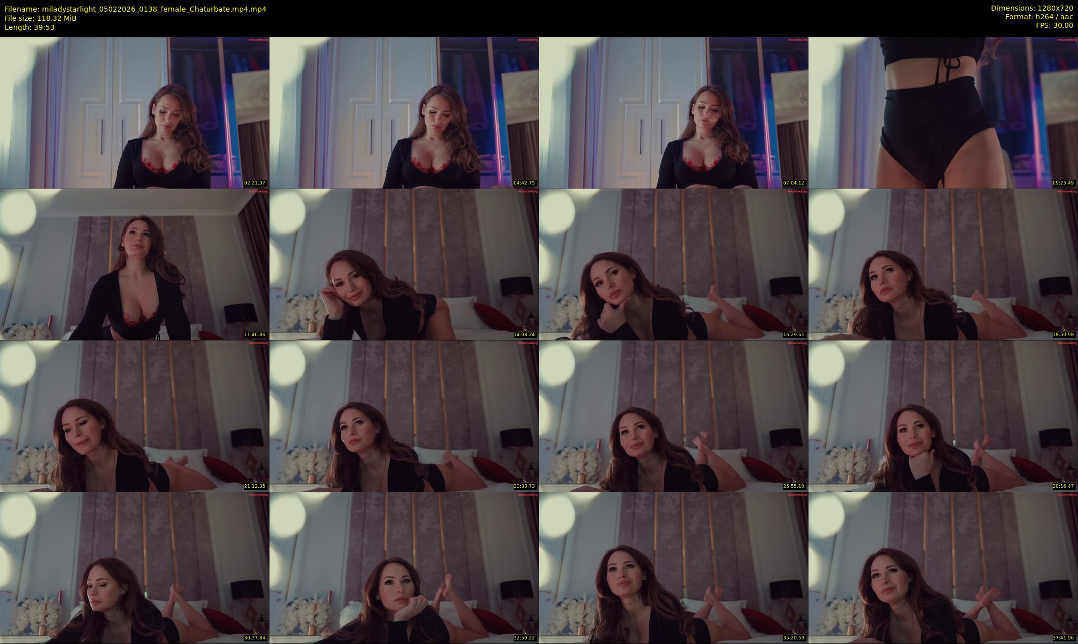 miladystarlight — 40 minute Chaturbate female cam show recording, 720p, Feb 5, 2026