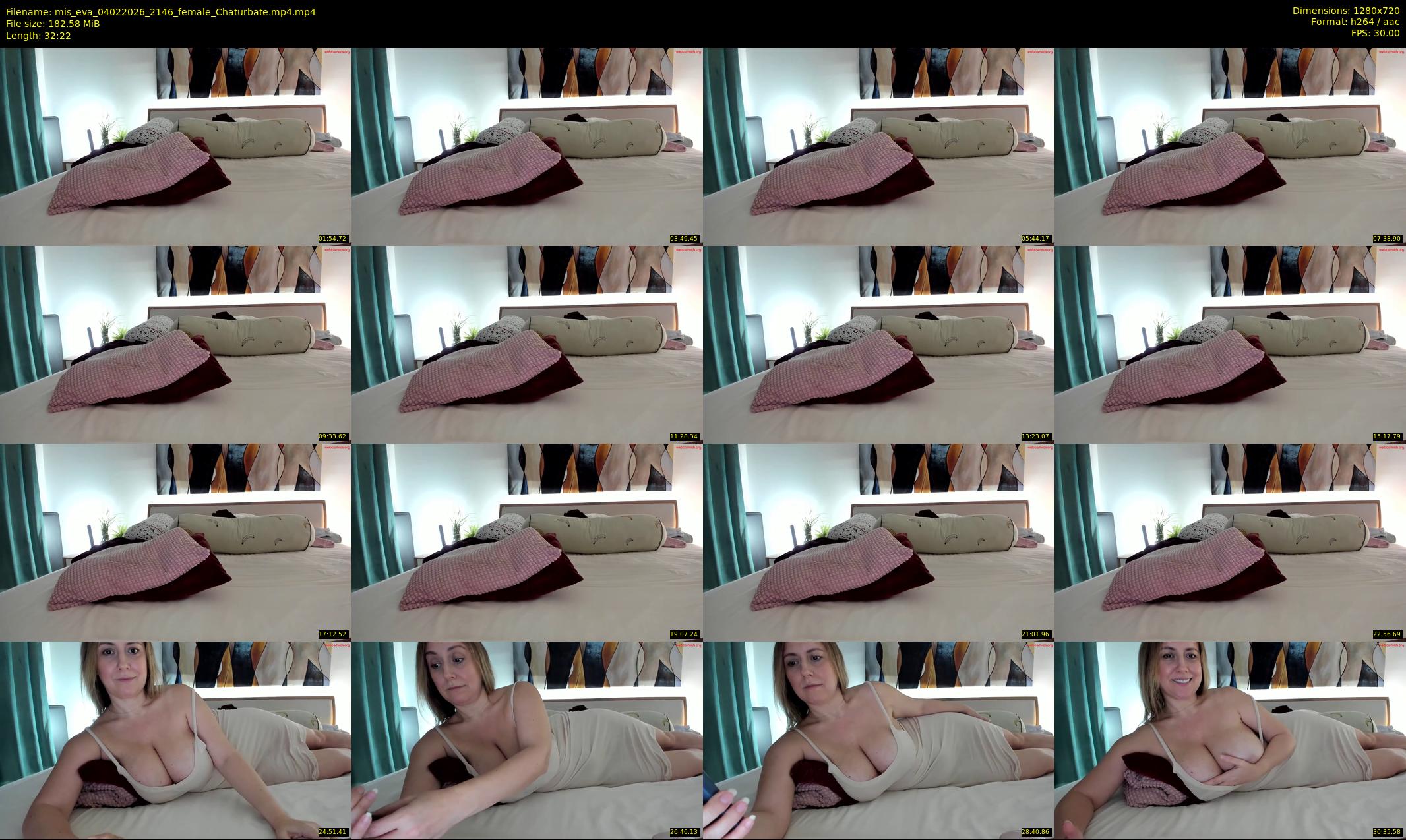 mis_eva — 33 minute Chaturbate female cam show recording, 720p, Feb 4, 2026