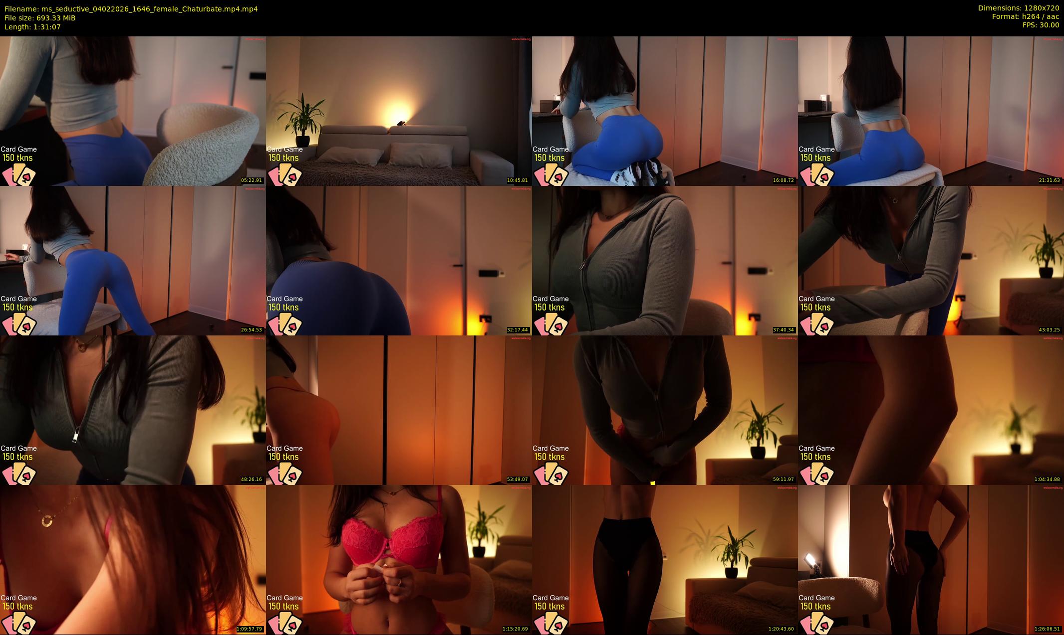 ms_seductive — 92 minute Chaturbate female cam show recording, 720p, Feb 4, 2026