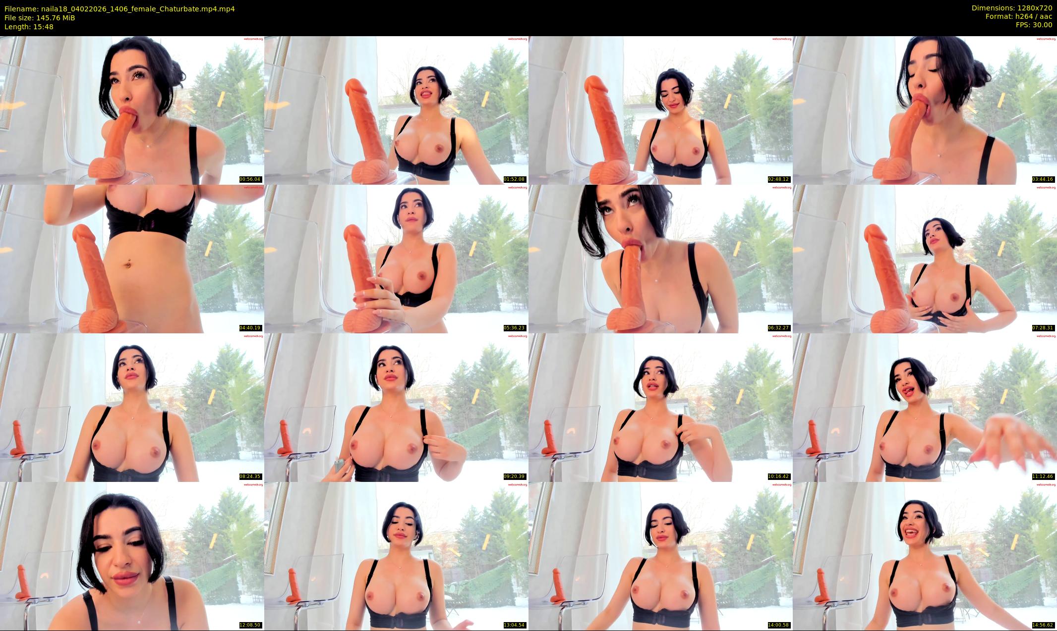 naila18 — 16 minute Chaturbate female cam show recording, 720p, Feb 4, 2026