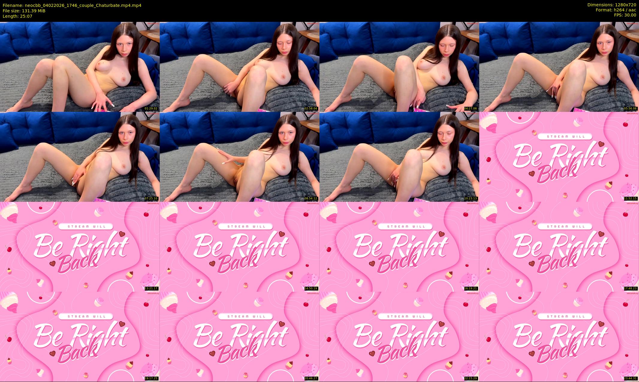 neocbb — 26 minute Chaturbate couple cam show recording, 720p, Feb 4, 2026