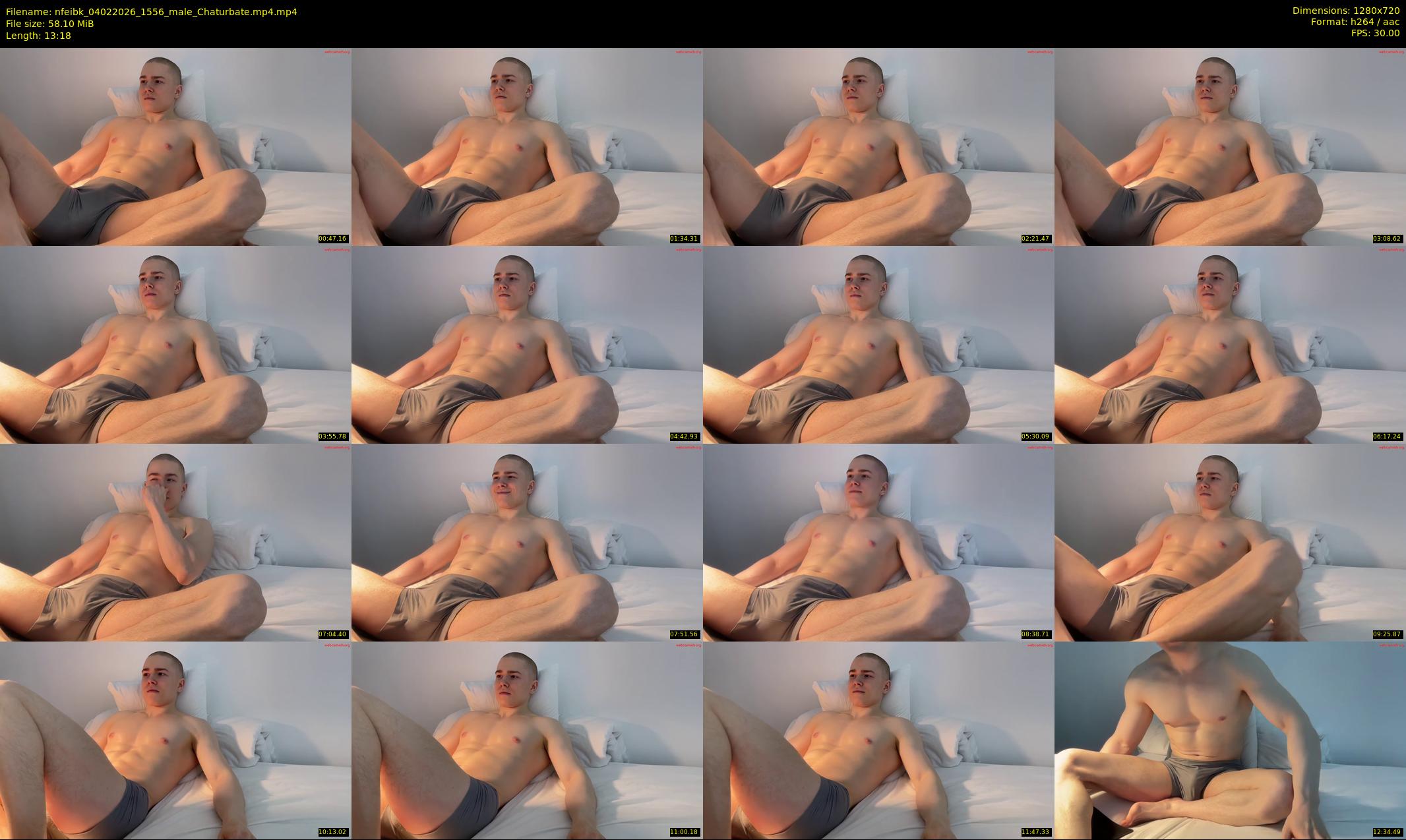 nfeibk — 14 minute Chaturbate male cam show recording, 720p, Feb 4, 2026