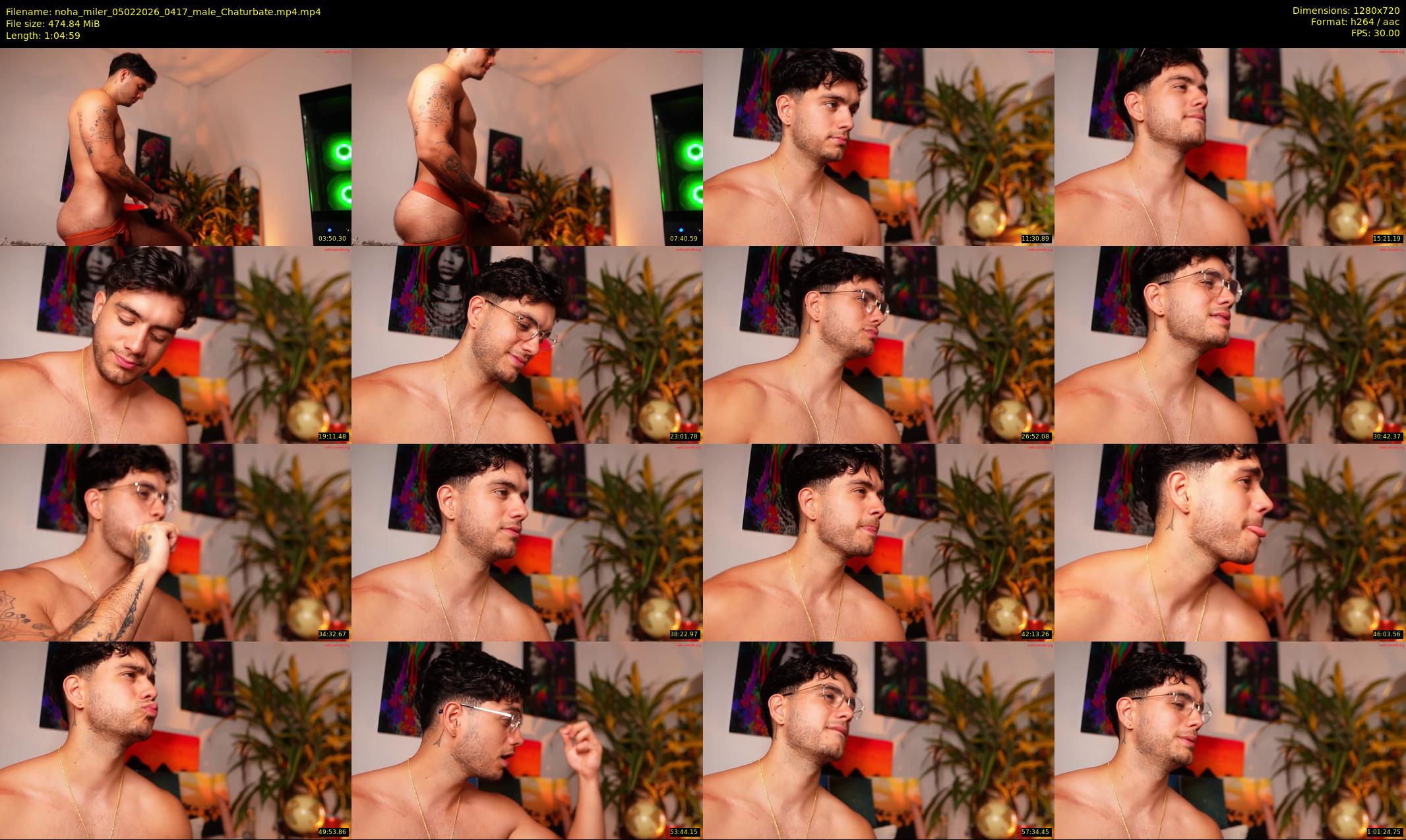 noha_miler — 65 minute Chaturbate male cam show recording, 720p, Feb 5, 2026
