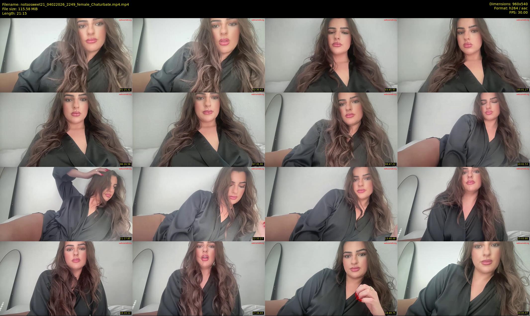 notsosweet21 — 22 minute Chaturbate female cam show recording, 480p, Feb 4, 2026