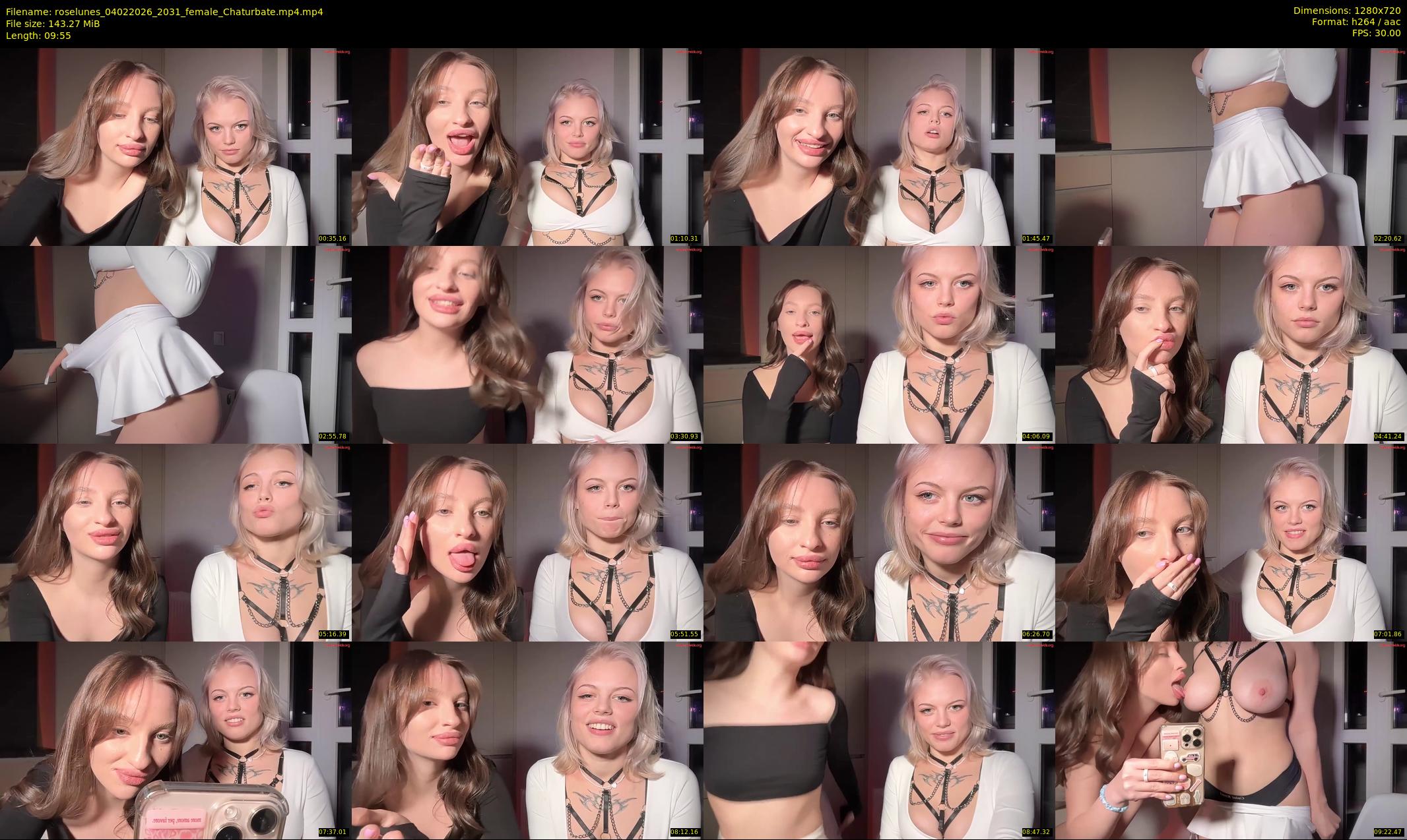 roselunes — 10 minute Chaturbate female cam show recording, 720p, Feb 4, 2026
