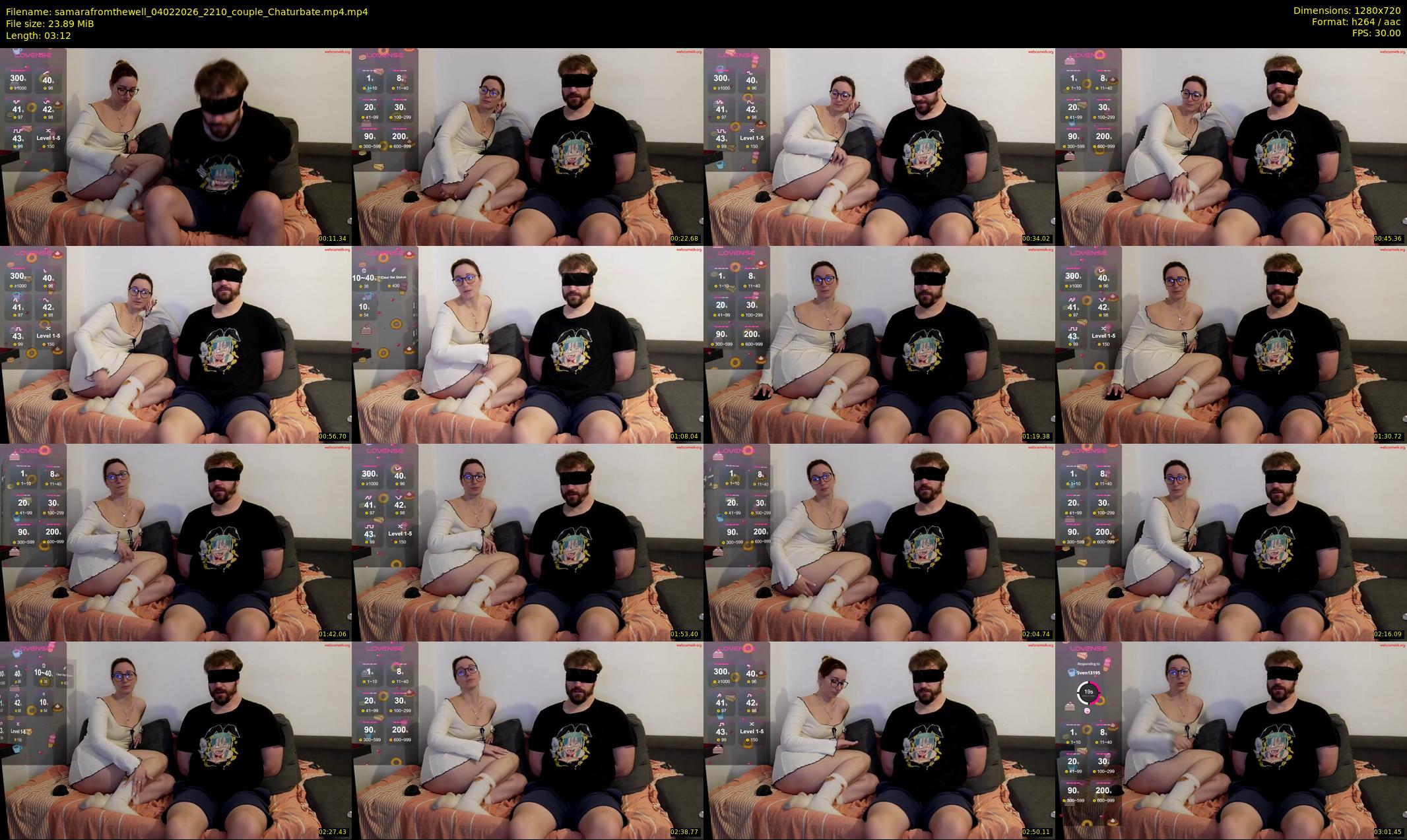 samarafromthewell — 4 minute Chaturbate female cam show recording, 720p, Feb 4, 2026