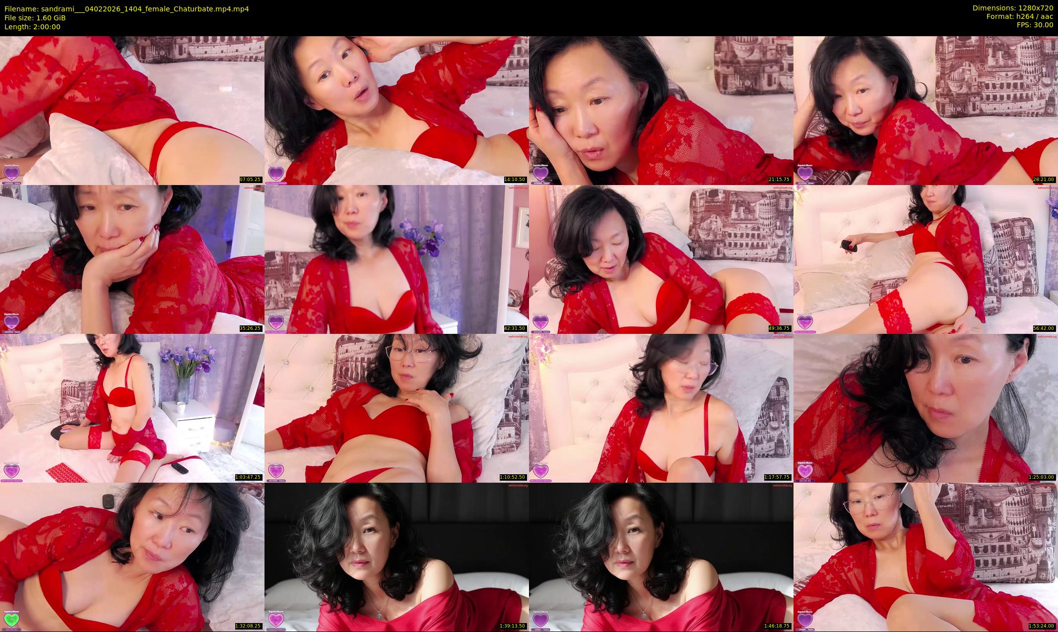 sandrami__ — 120 minute Chaturbate female cam show recording, 720p, Feb 4, 2026