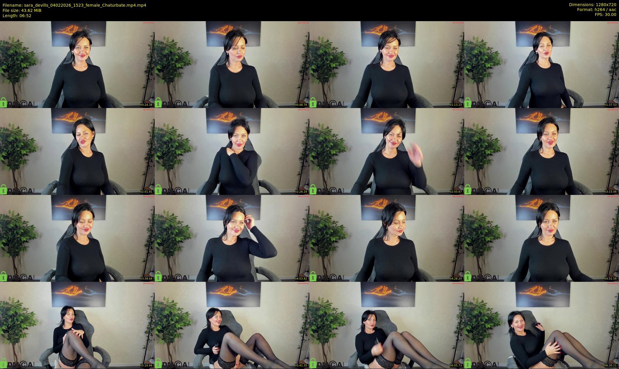 sara_devills — 7 minute Chaturbate female cam show recording, 720p, Feb 4, 2026