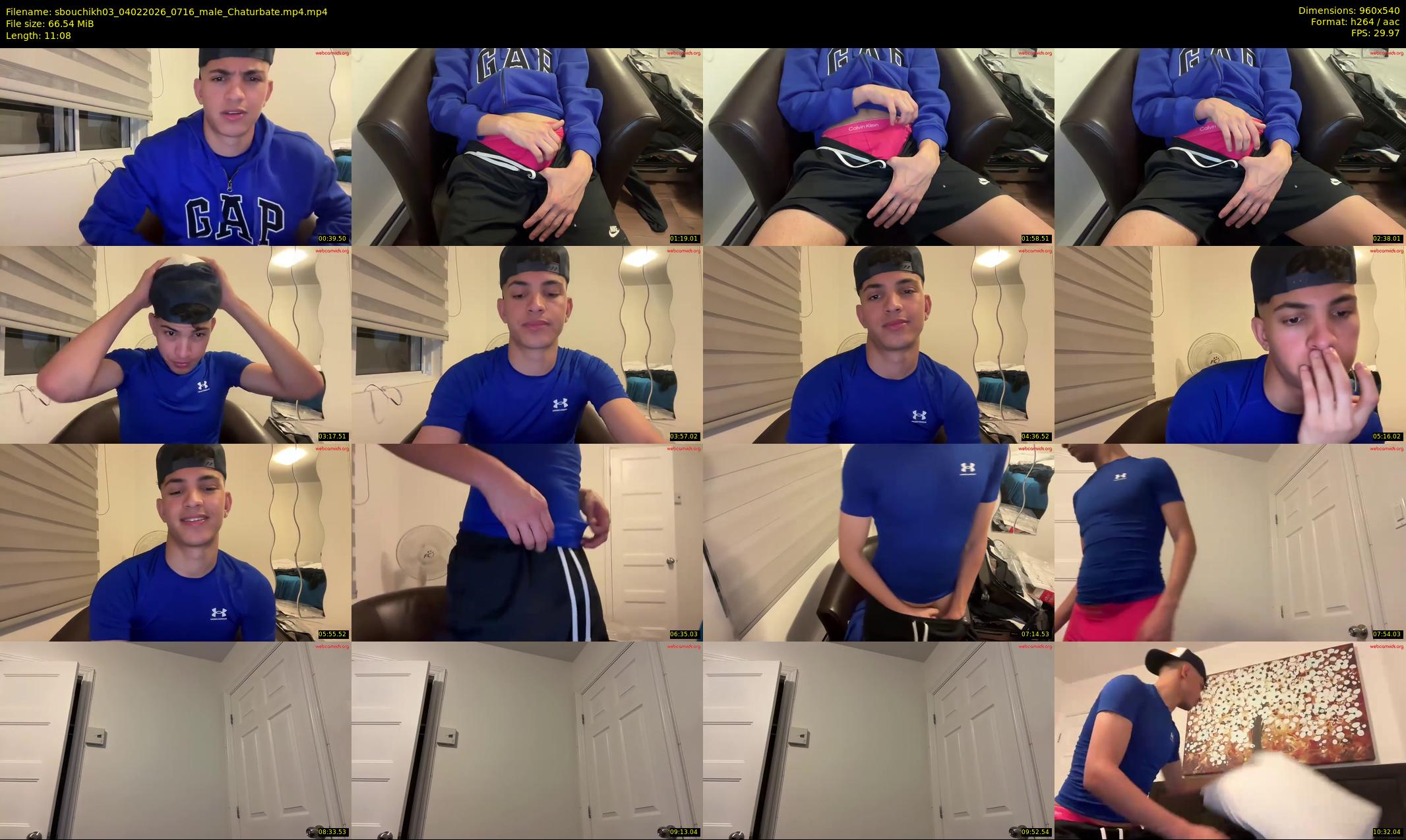 sbouchikh03 — 12 minute Chaturbate male cam show recording, 480p, Feb 4, 2026