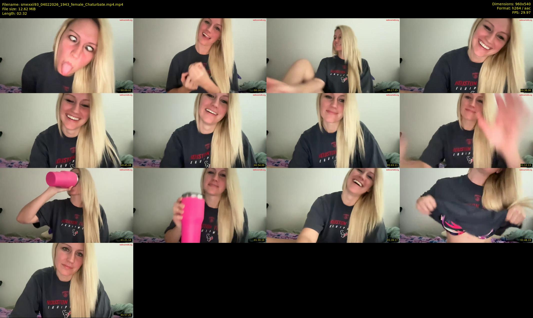 smexxii93 — 3 minute Chaturbate female cam show recording, 480p, Feb 4, 2026