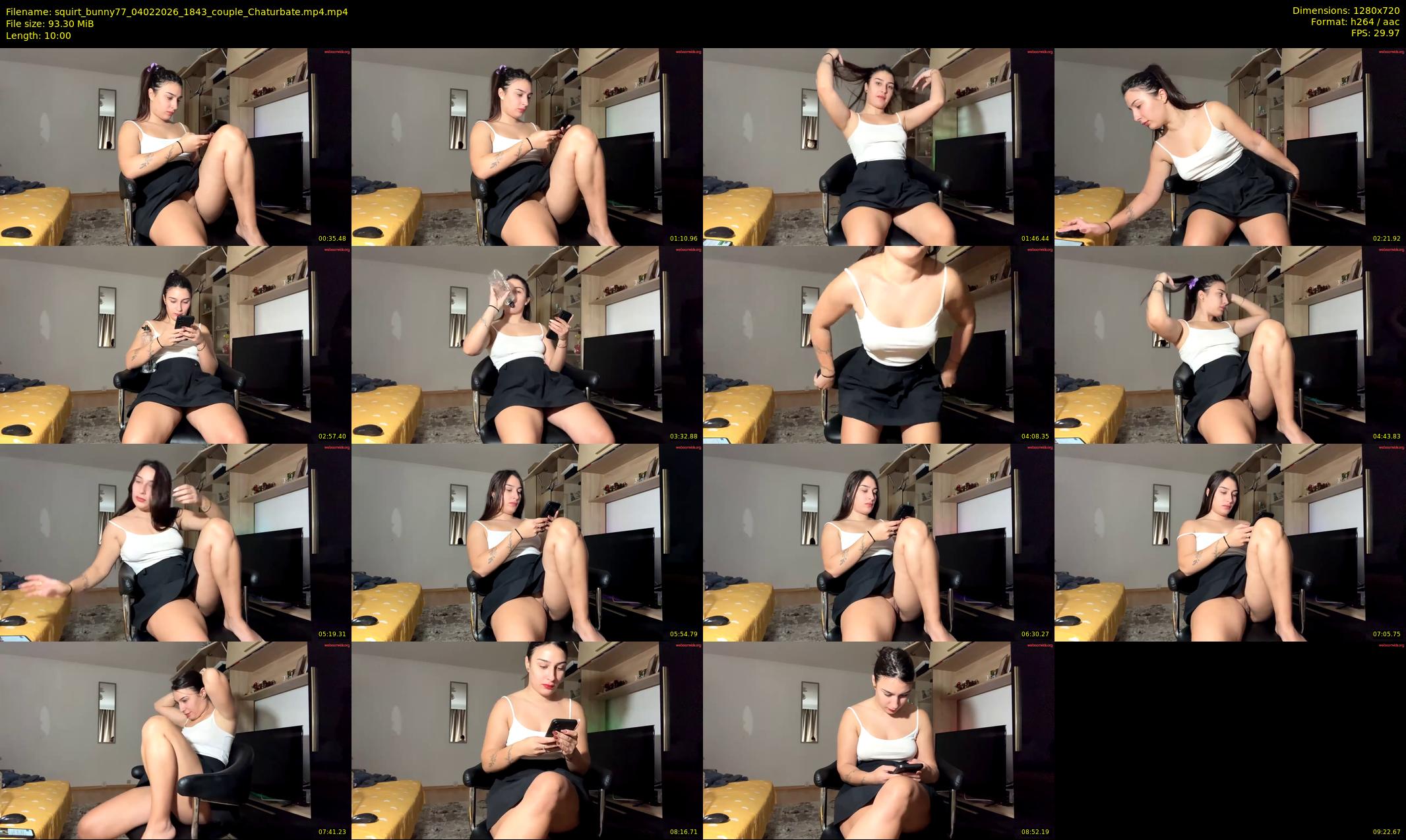 squirt_bunny77 — 10 minute Chaturbate couple cam show recording, 720p, Feb 4, 2026