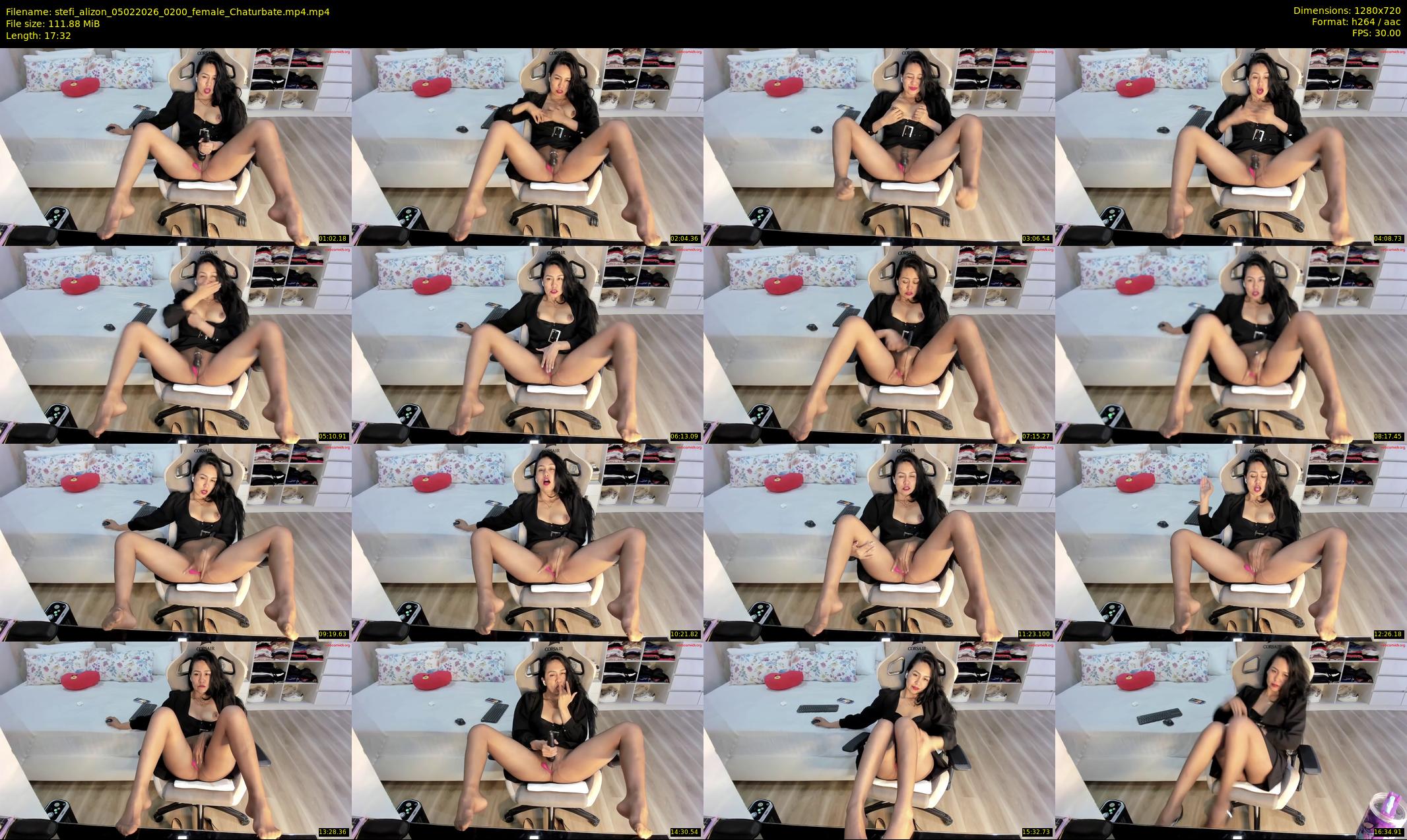 stefi_alizon — 18 minute Chaturbate female cam show recording, 720p, Feb 5, 2026