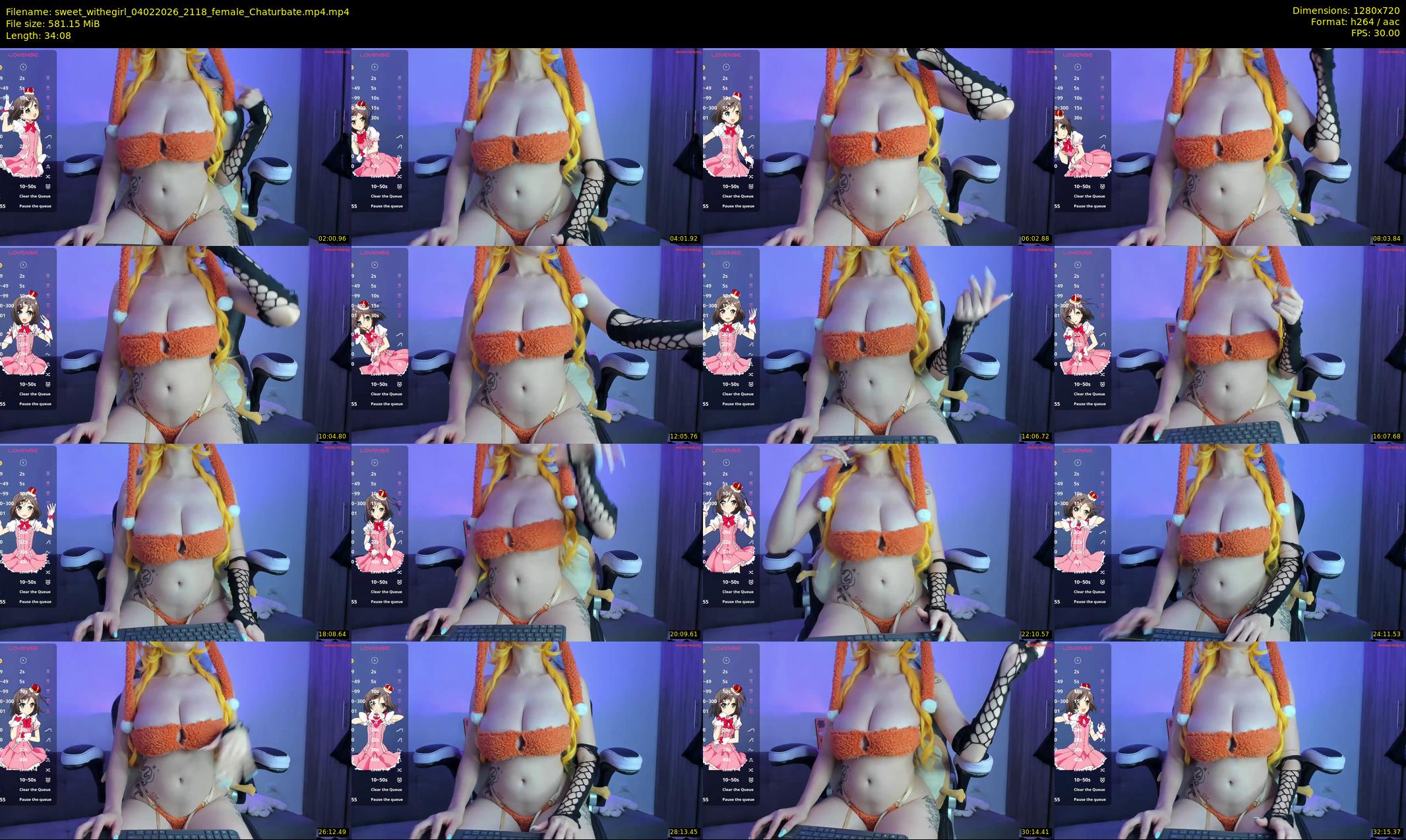 sweet_withegirl — 35 minute Chaturbate female cam show recording, 720p, Feb 4, 2026